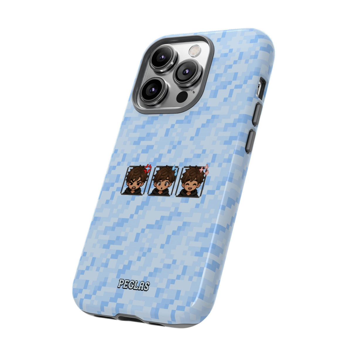 Blue Boy Emojis Blue Tough Phone Case