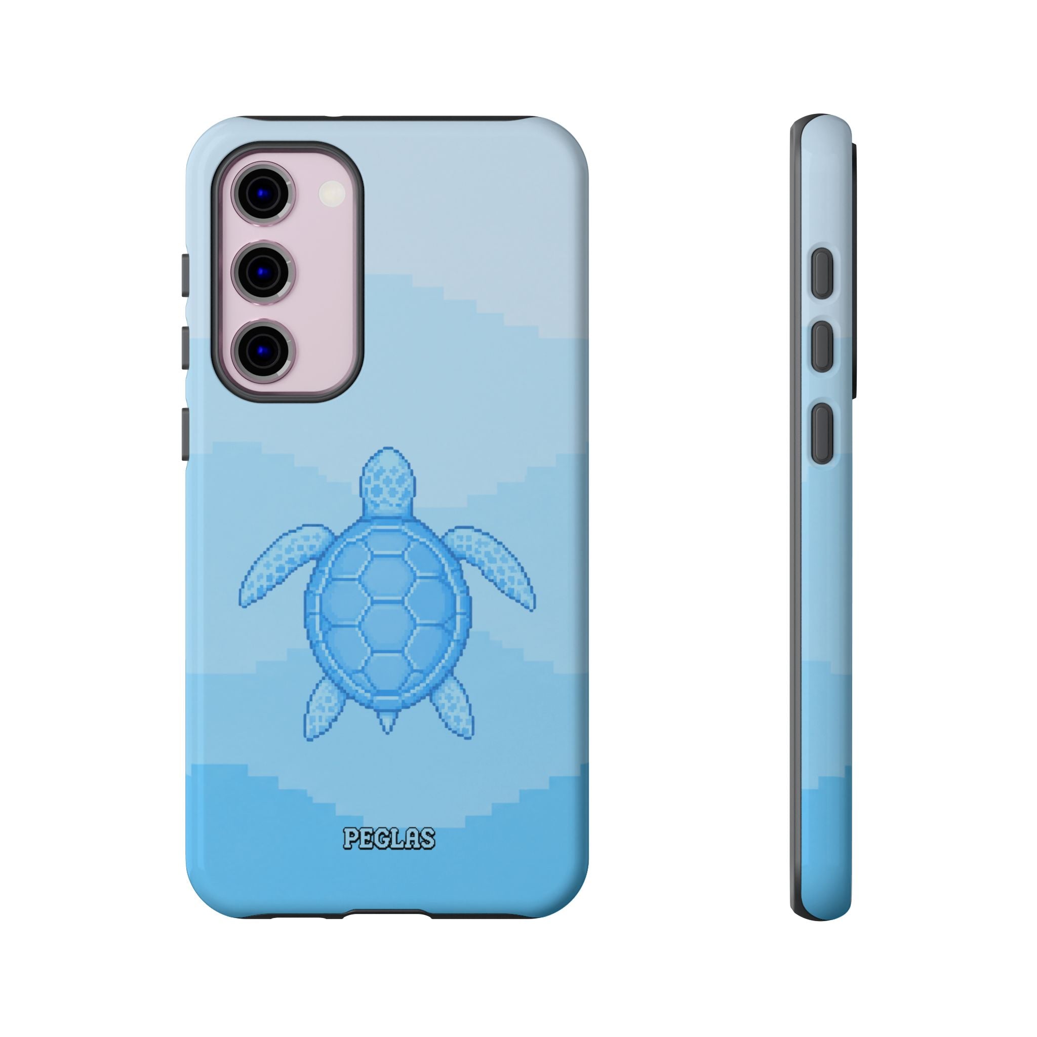Ocean Blue Sea Turtle Phone Case — Cute Coastal iPhone Protective Cover