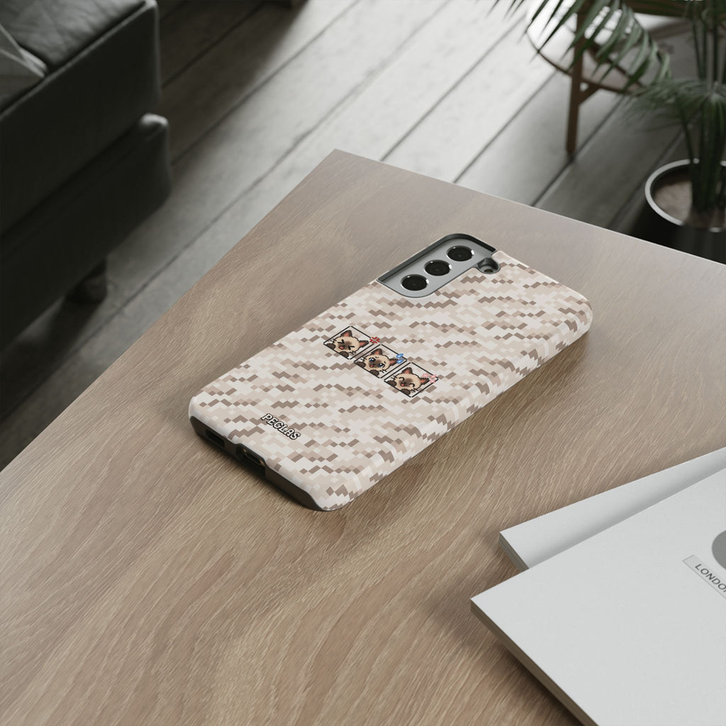 Pixel Cat Emojis Tough Phone Case