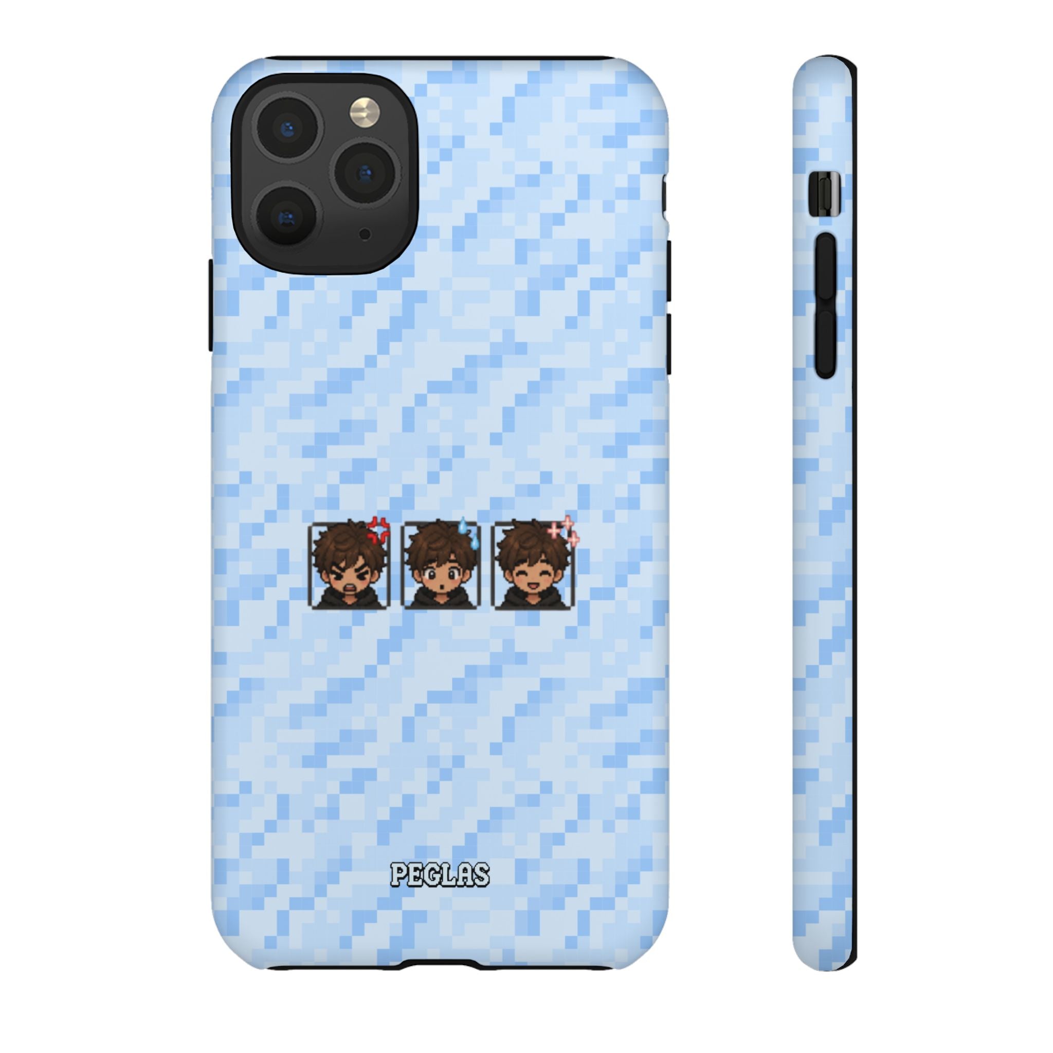 Blue Boy Emojis Blue Tough Phone Case