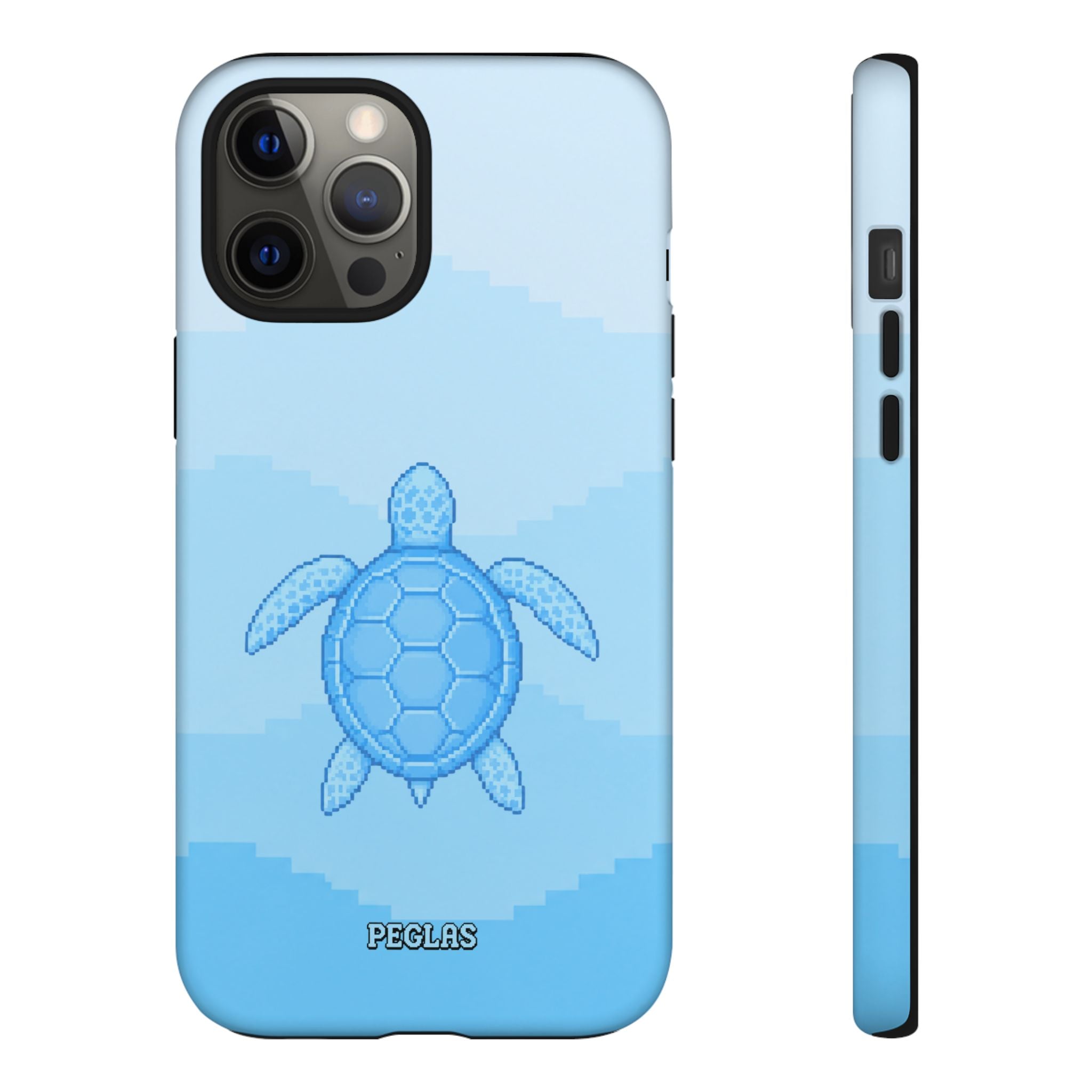Ocean Blue Sea Turtle Phone Case — Cute Coastal iPhone Protective Cover