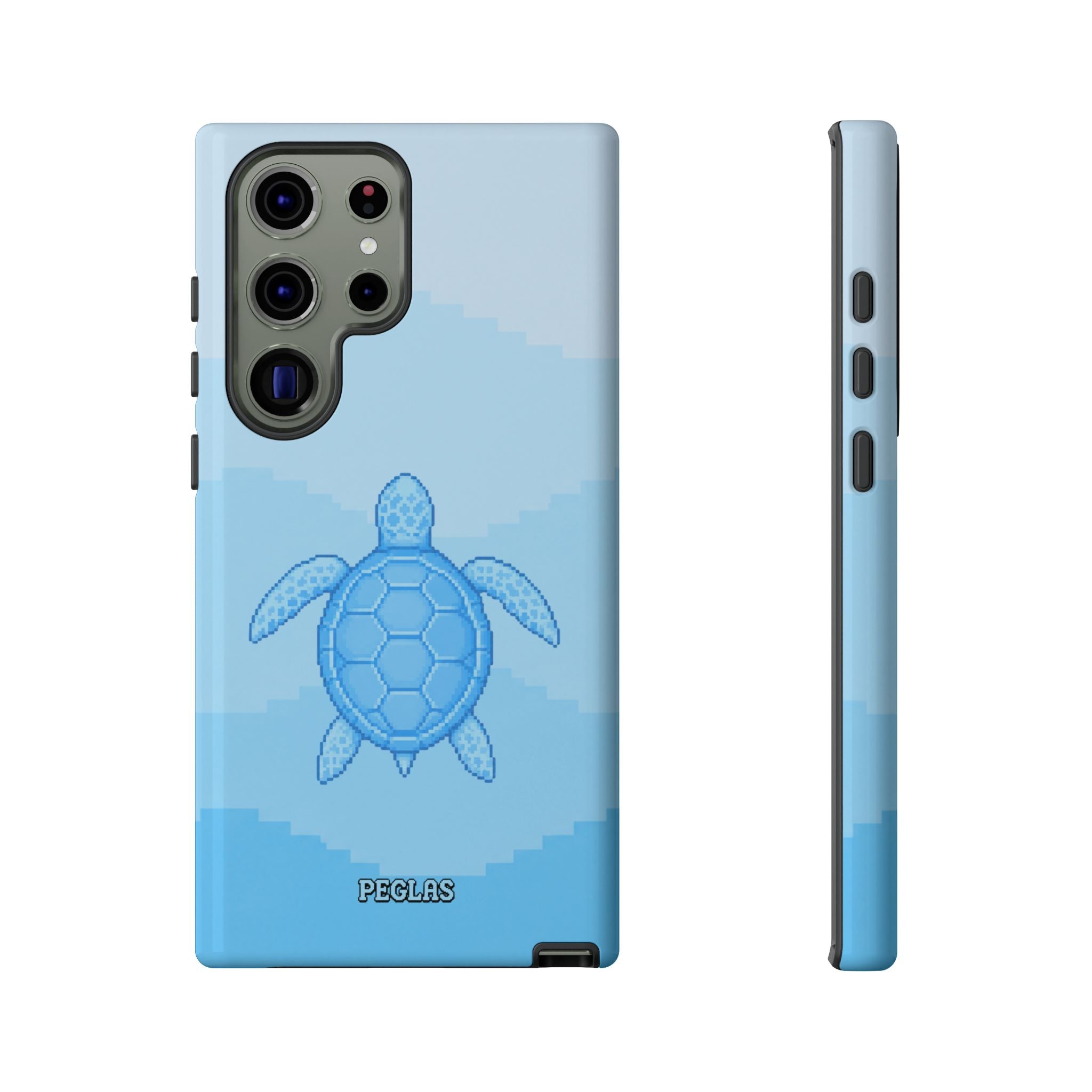 Ocean Blue Sea Turtle Phone Case — Cute Coastal iPhone Protective Cover