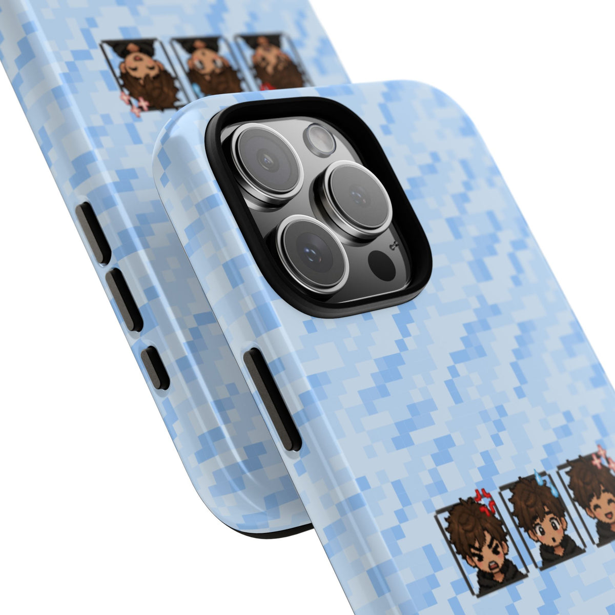 Blue Boy Emojis Blue Tough Phone Case