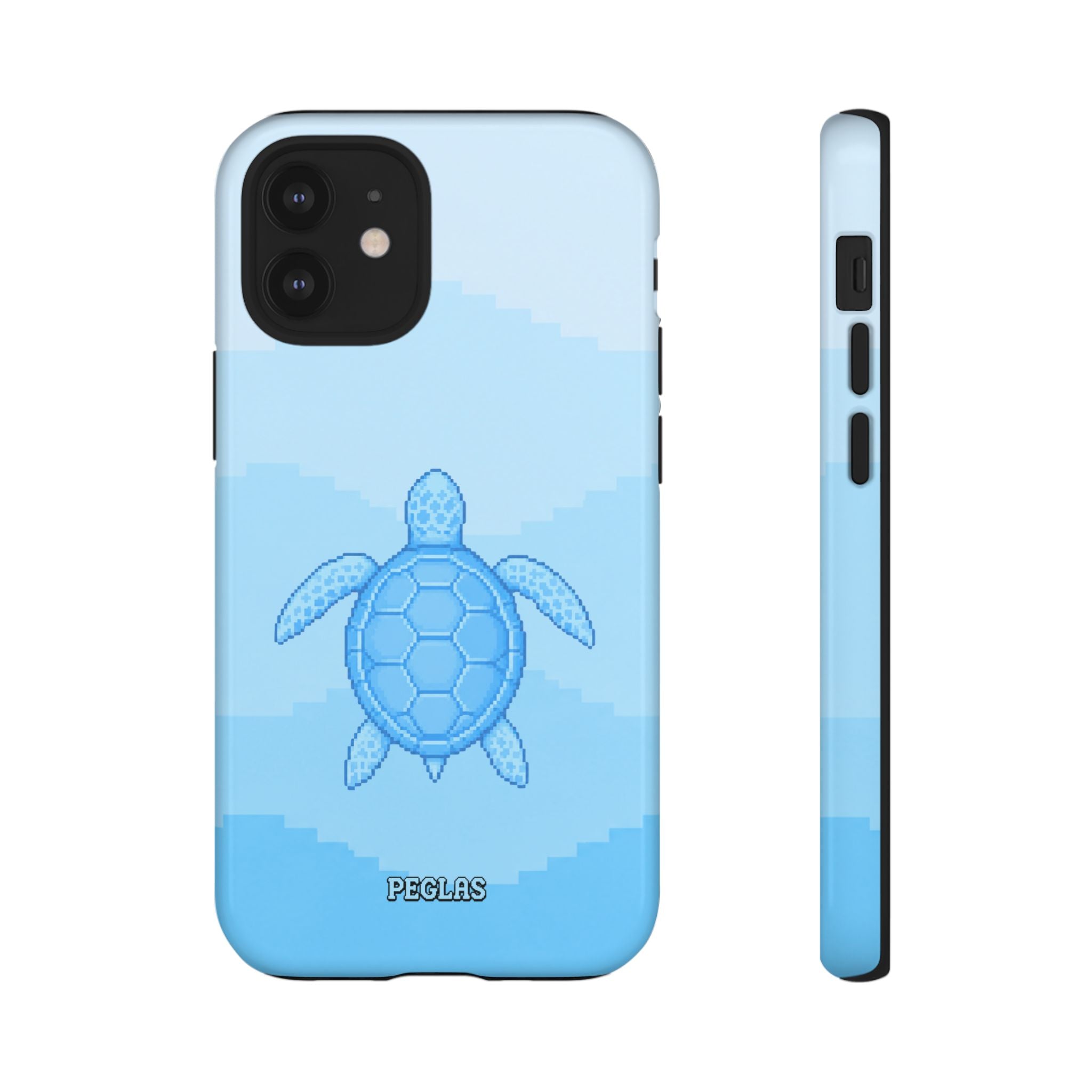 Ocean Blue Sea Turtle Phone Case — Cute Coastal iPhone Protective Cover