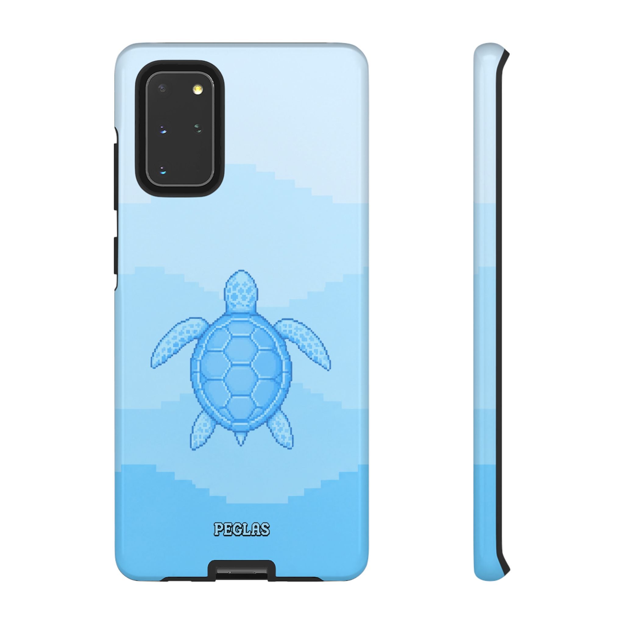 Ocean Blue Sea Turtle Phone Case — Cute Coastal iPhone Protective Cover