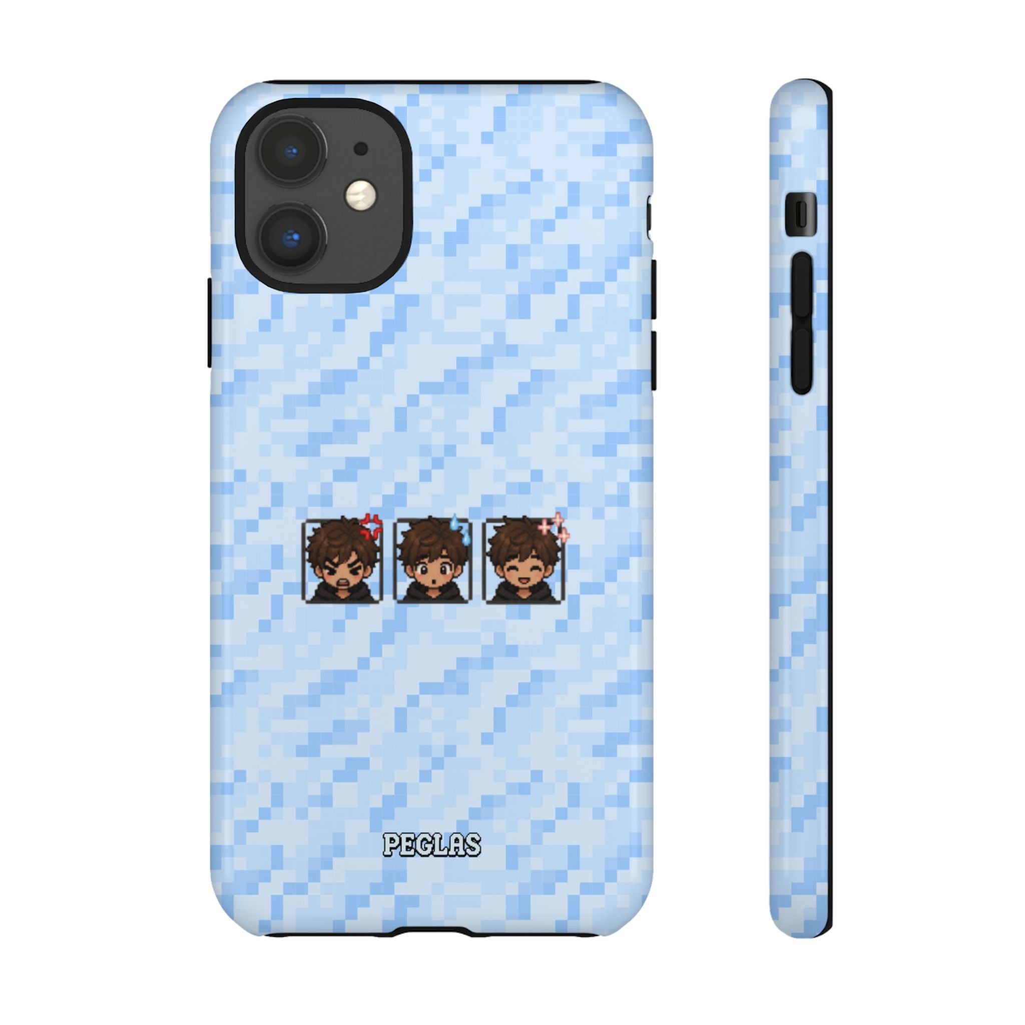 Blue Boy Emojis Blue Tough Phone Case