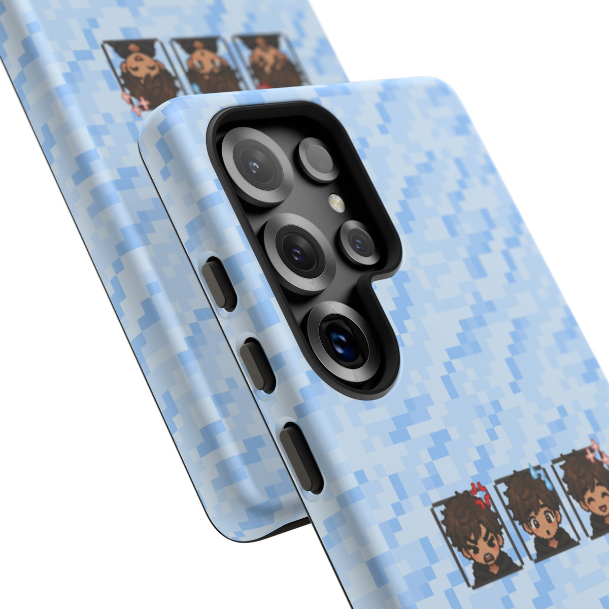 Blue Boy Emojis Blue Tough Phone Case