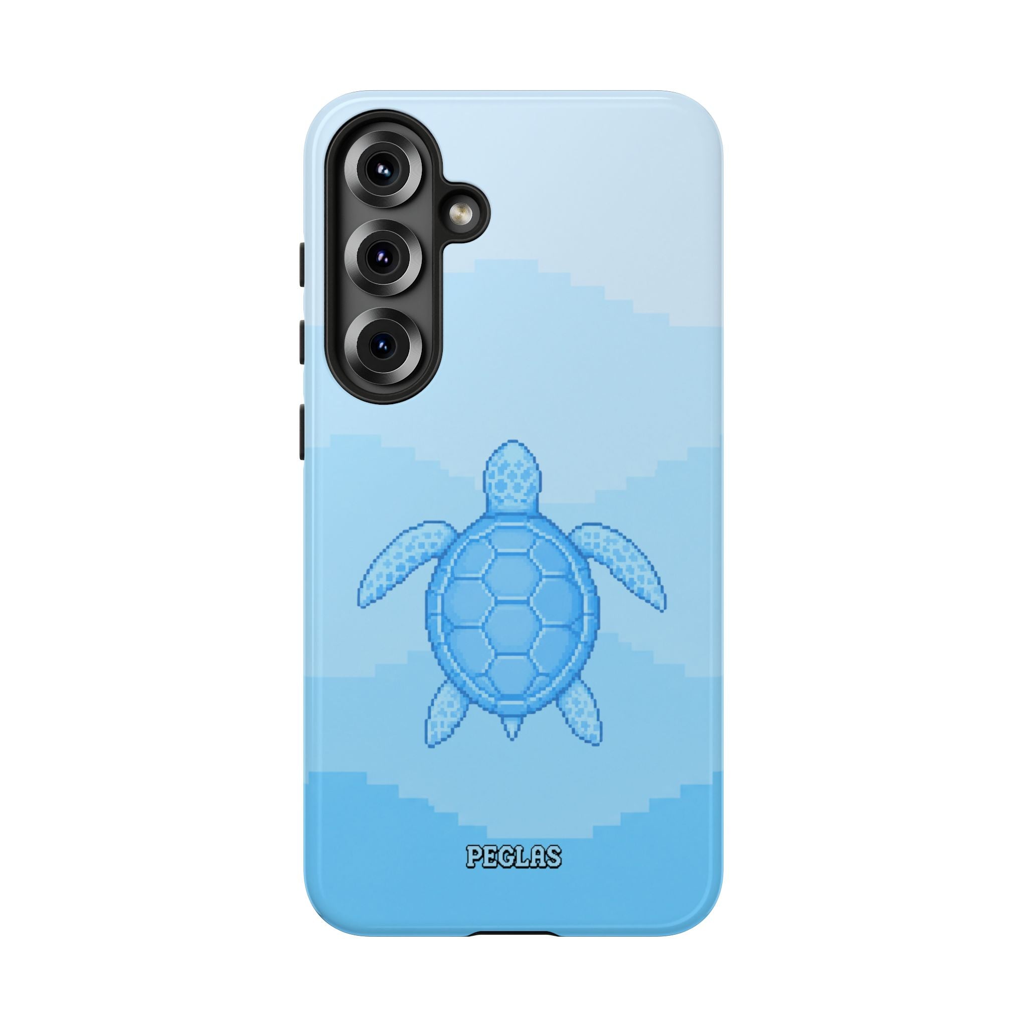 Ocean Blue Sea Turtle Phone Case — Cute Coastal iPhone Protective Cover