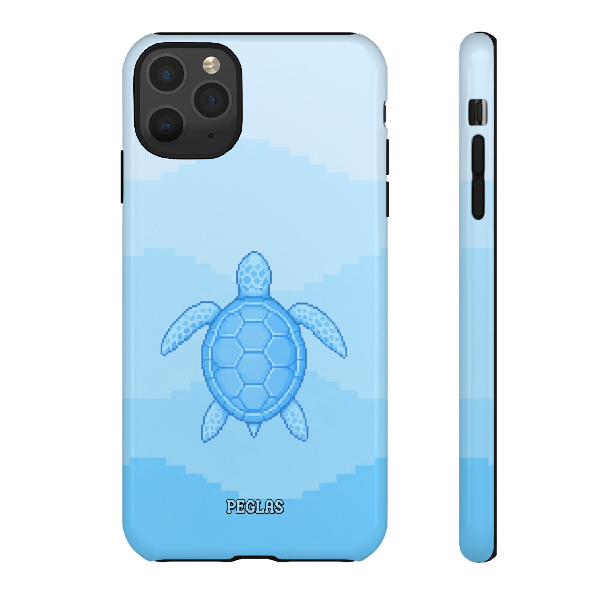 Ocean Blue Sea Turtle Phone Case — Cute Coastal iPhone Protective Cover