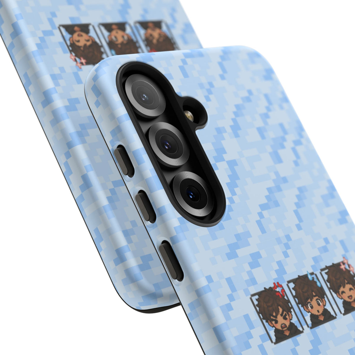 Blue Boy Emojis Blue Tough Phone Case
