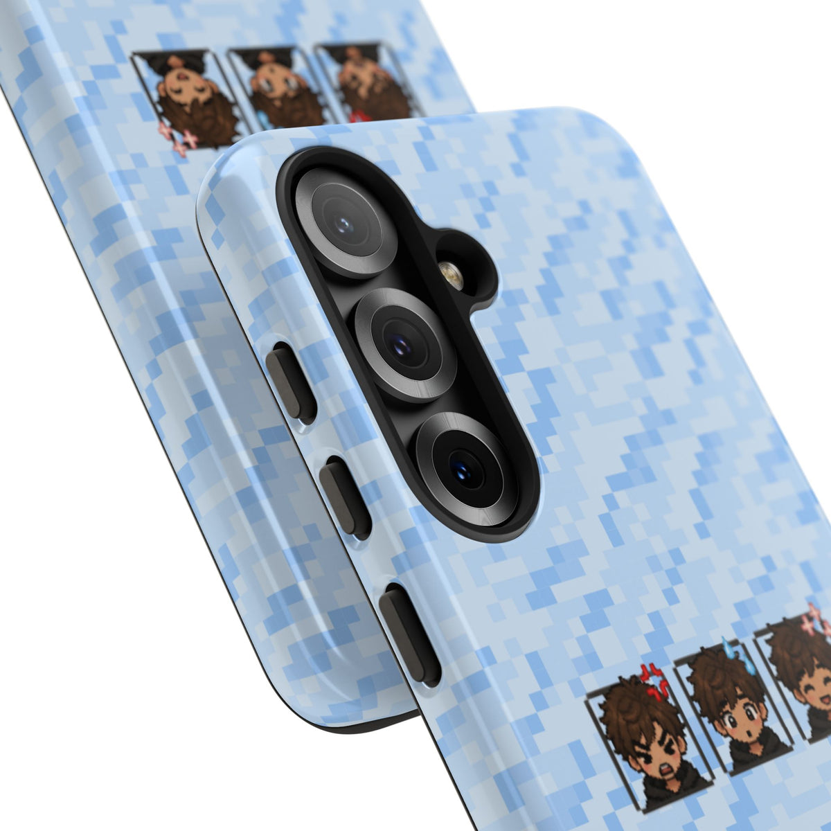 Blue Boy Emojis Blue Tough Phone Case