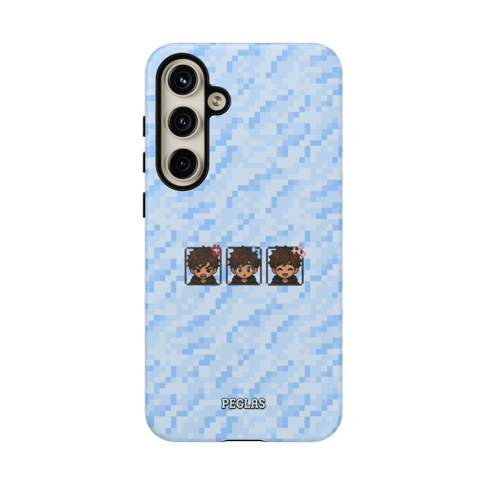 Blue Boy Emojis Blue Tough Phone Case