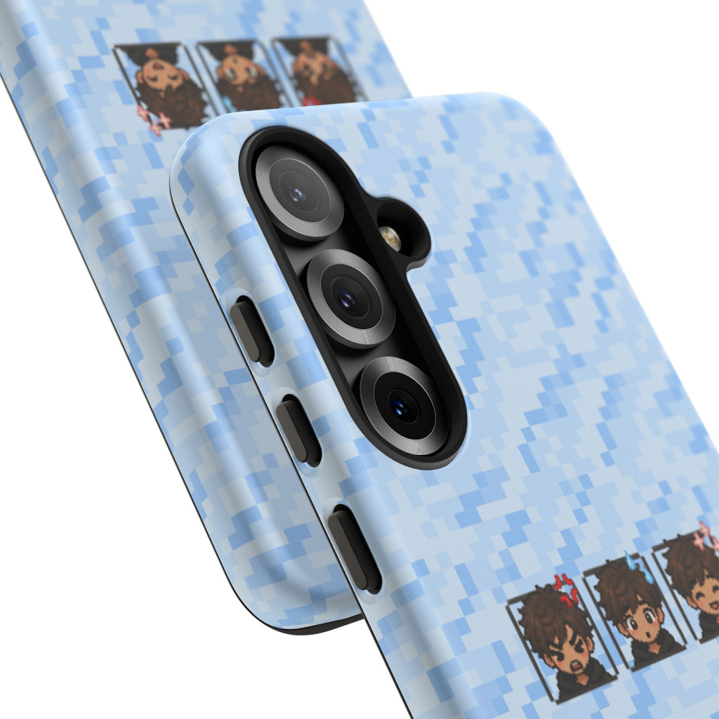 Blue Boy Emojis Blue Tough Phone Case