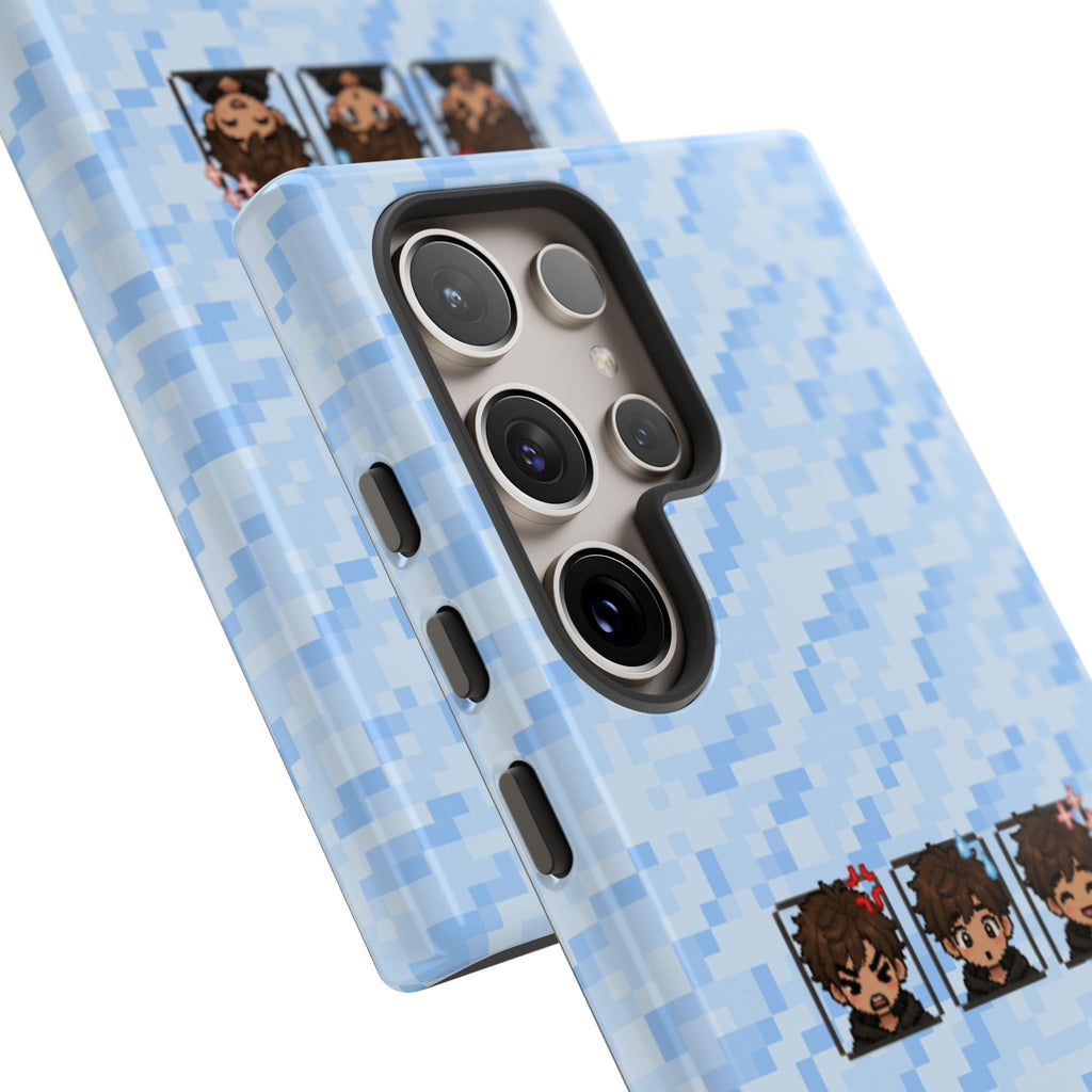 Blue Boy Emojis Blue Tough Phone Case