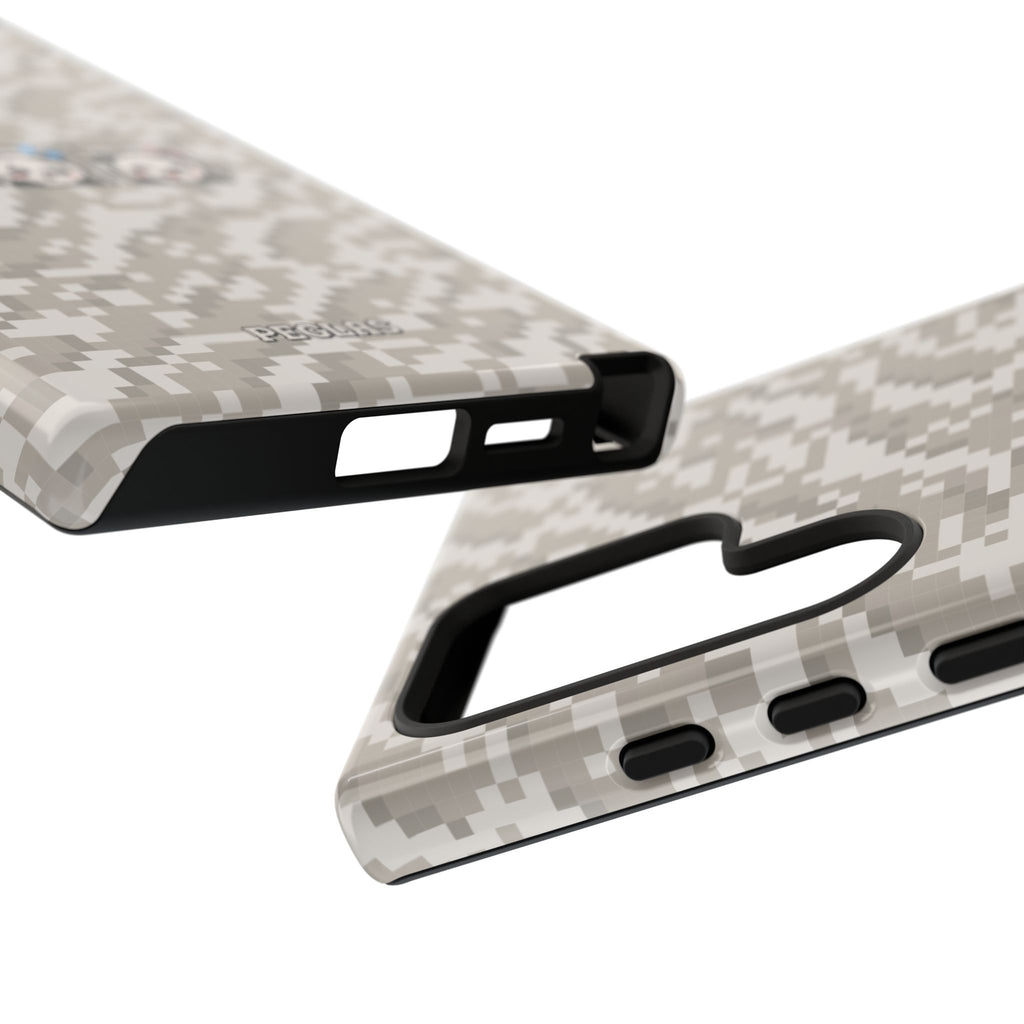 Pixel Panda Emojis Tough Phone Case
