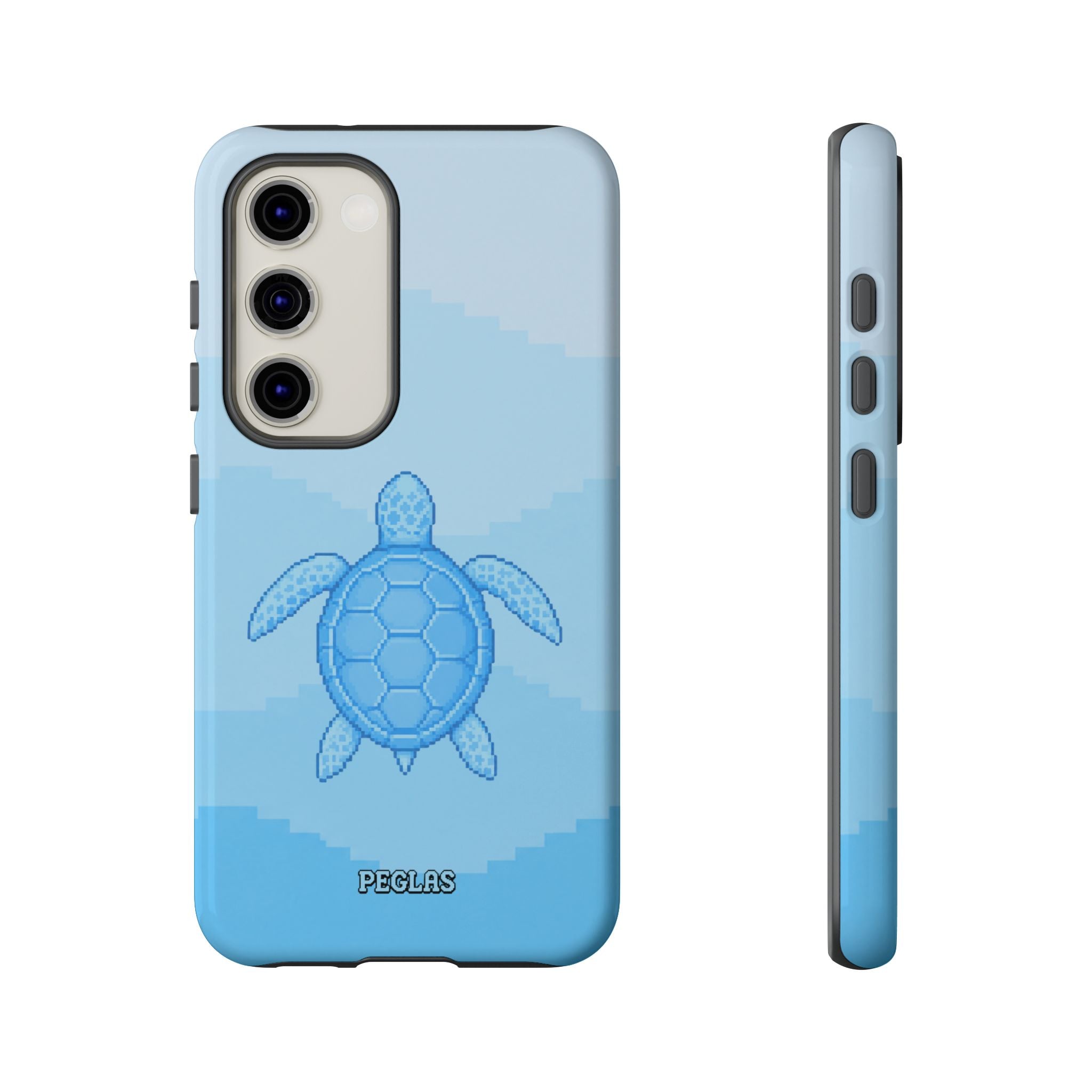 Ocean Blue Sea Turtle Phone Case — Cute Coastal iPhone Protective Cover