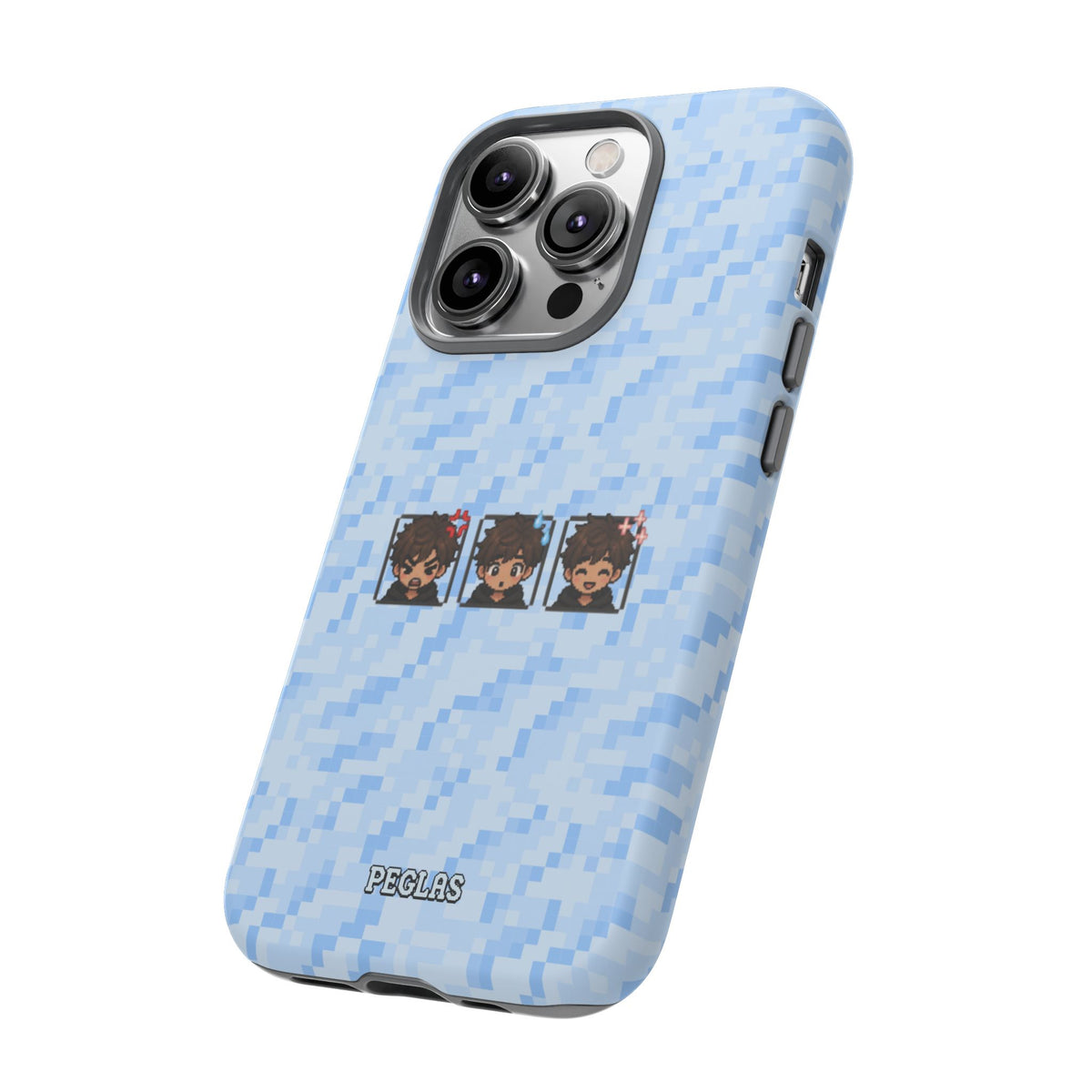 Blue Boy Emojis Blue Tough Phone Case