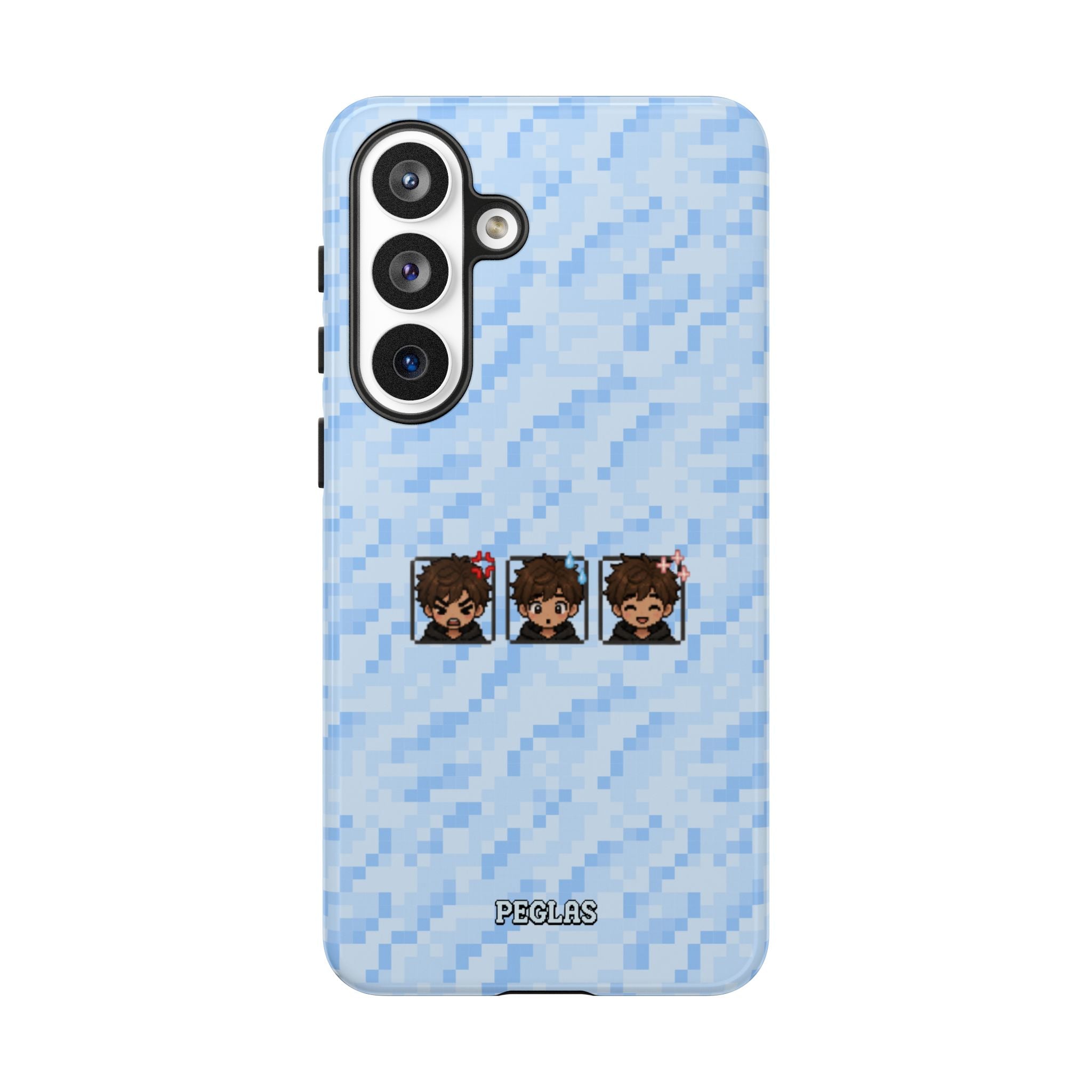 Blue Boy Emojis Blue Tough Phone Case