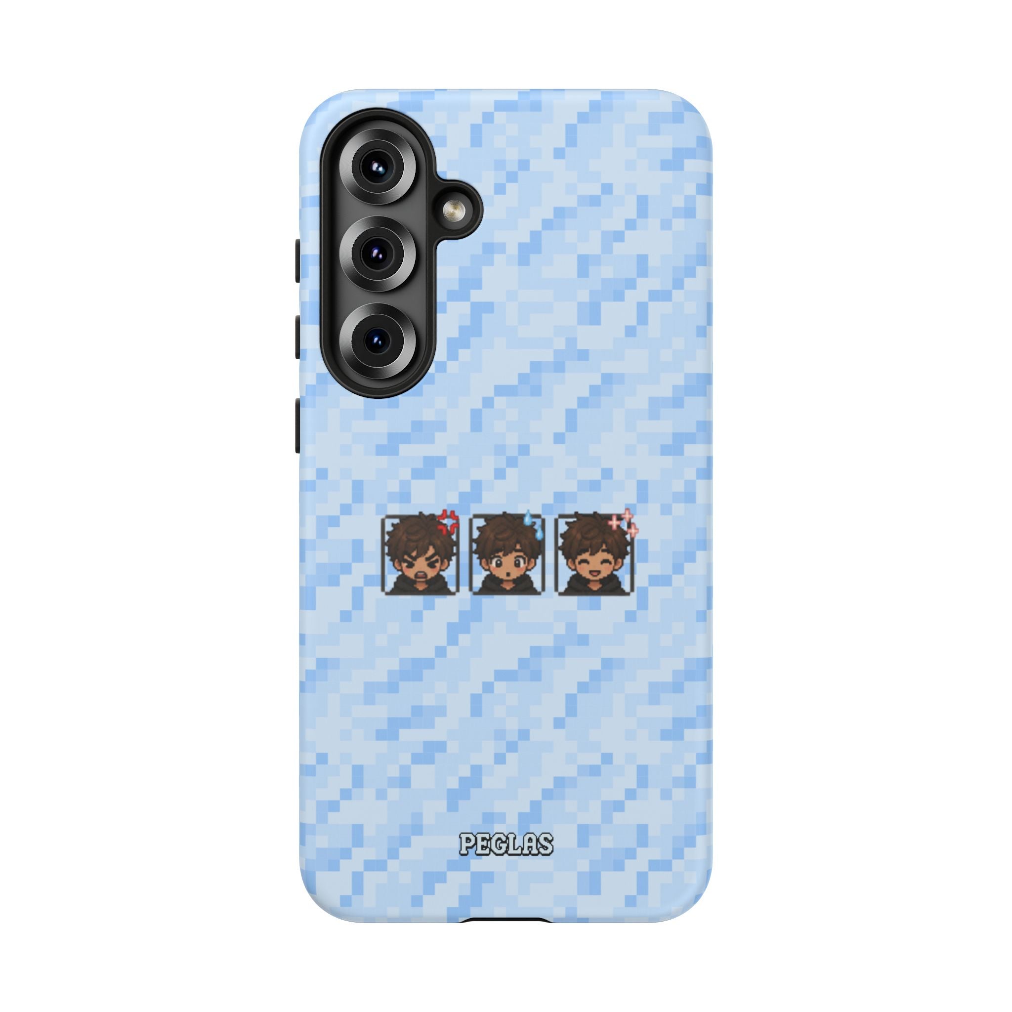 Blue Boy Emojis Blue Tough Phone Case