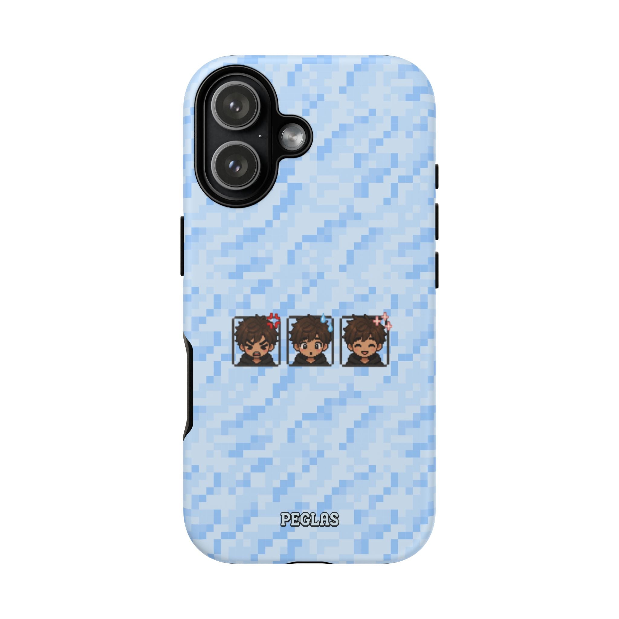 Blue Boy Emojis Blue Tough Phone Case