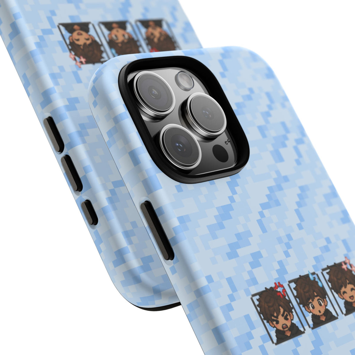 Blue Boy Emojis Blue Tough Phone Case