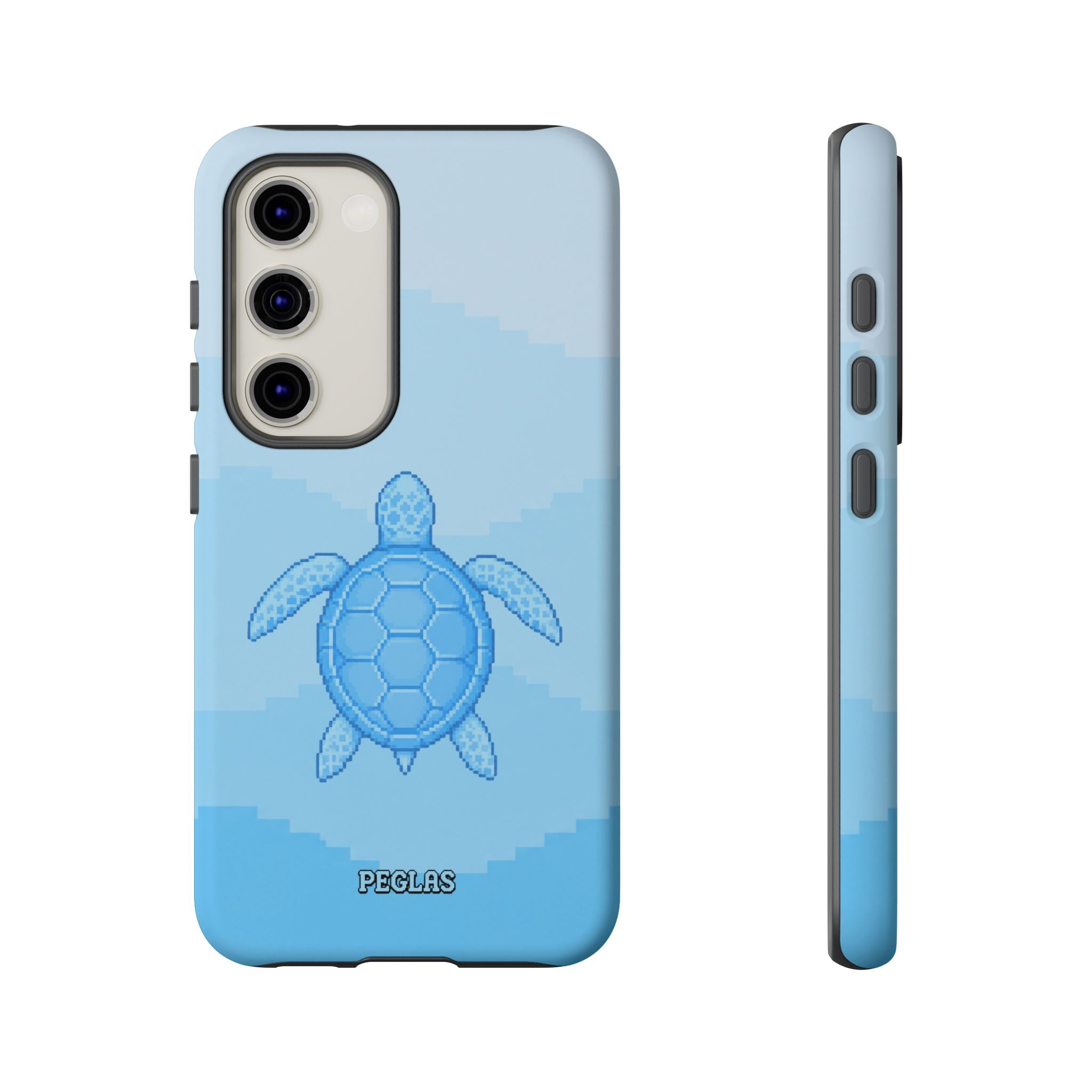 Ocean Blue Sea Turtle Phone Case — Cute Coastal iPhone Protective Cover