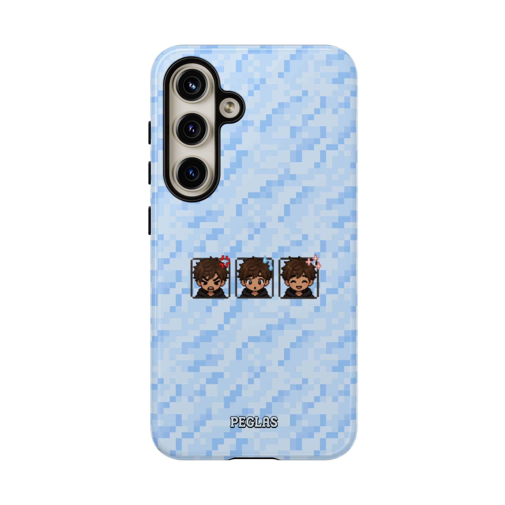 Blue Boy Emojis Blue Tough Phone Case
