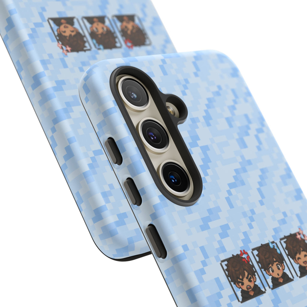 Blue Boy Emojis Blue Tough Phone Case