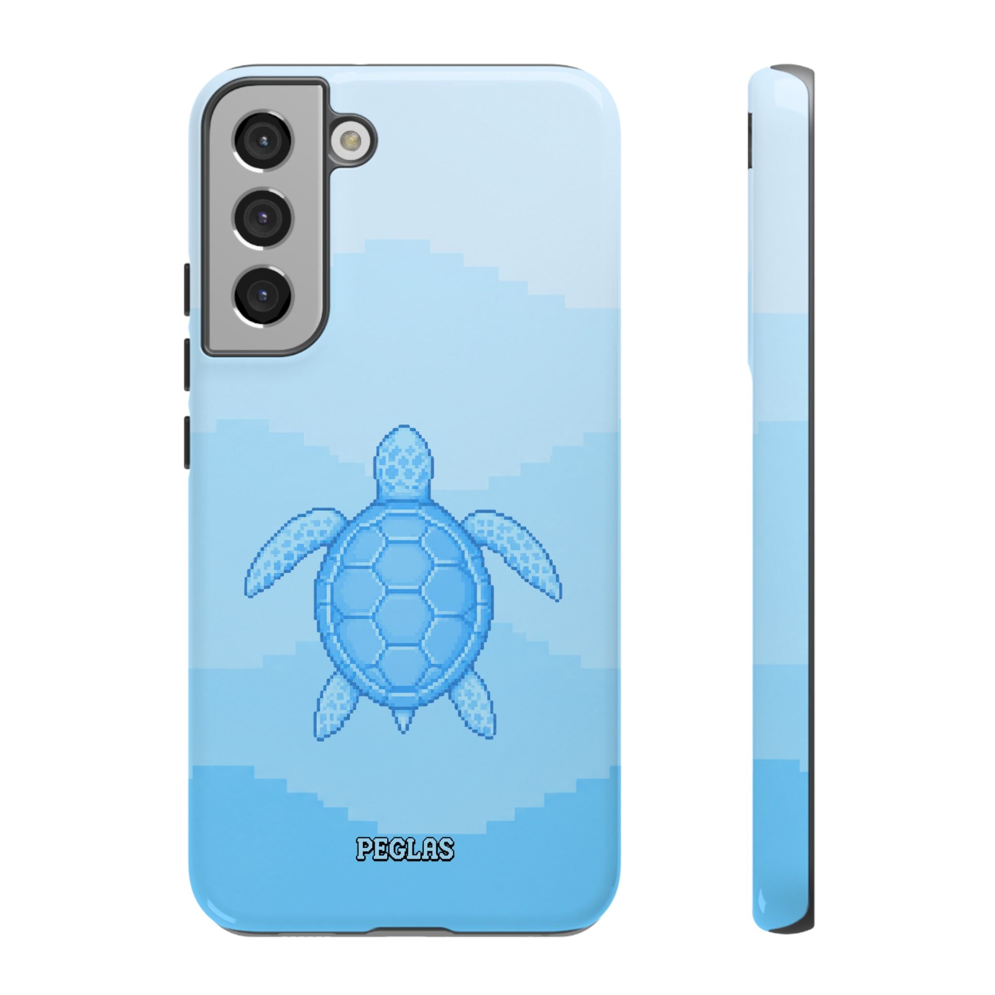 Ocean Blue Sea Turtle Phone Case — Cute Coastal iPhone Protective Cover