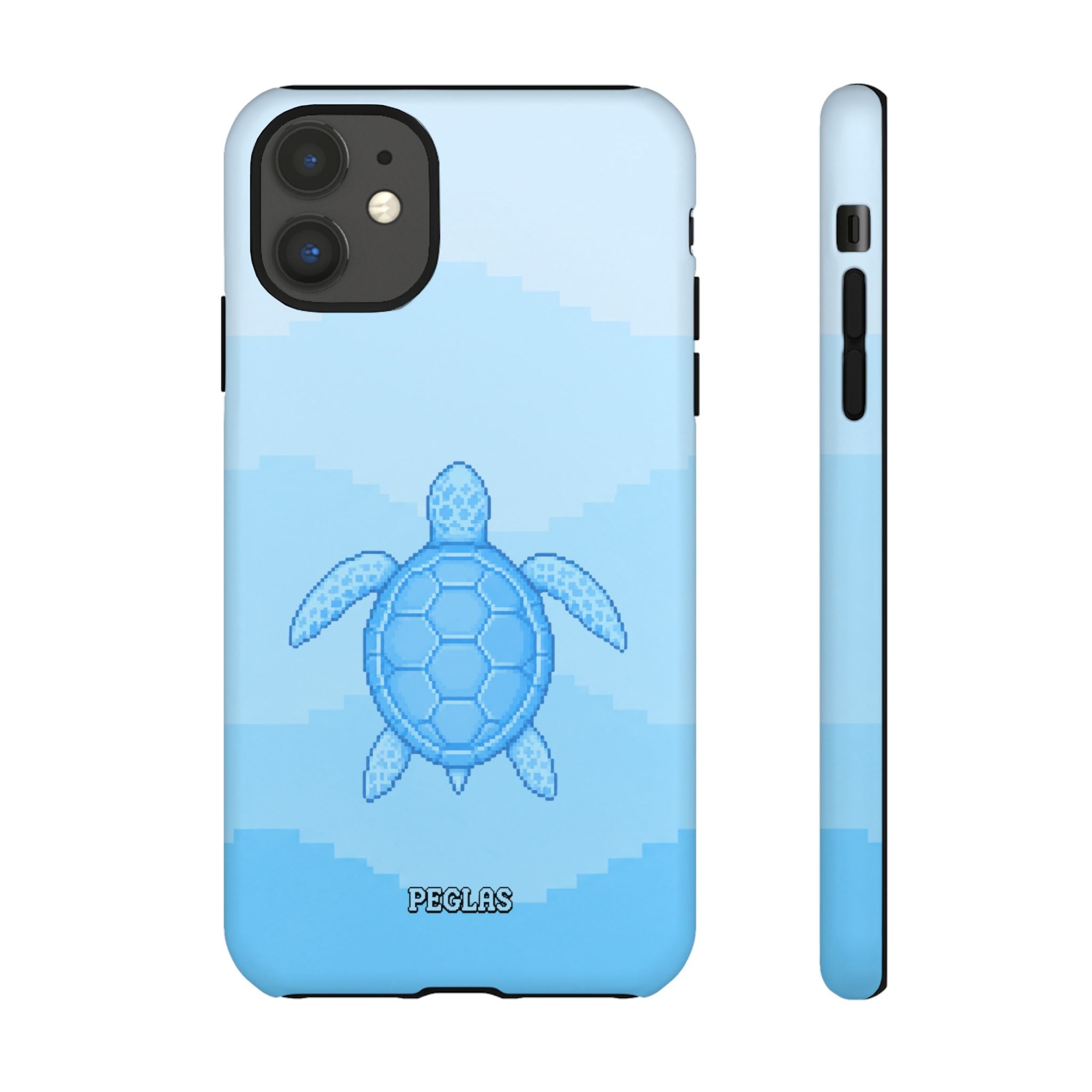 Ocean Blue Sea Turtle Phone Case — Cute Coastal iPhone Protective Cover