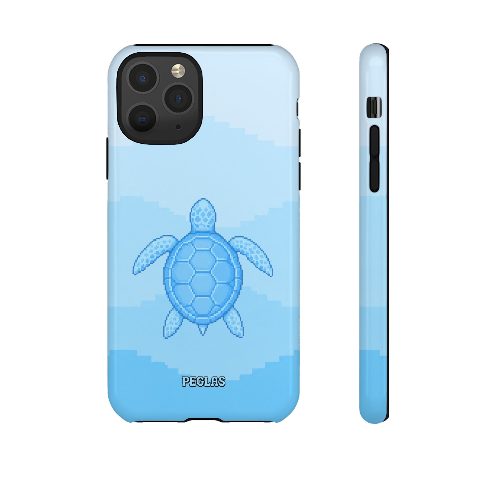 Ocean Blue Sea Turtle Phone Case — Cute Coastal iPhone Protective Cover