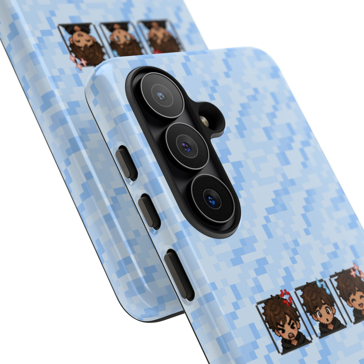 Blue Boy Emojis Blue Tough Phone Case