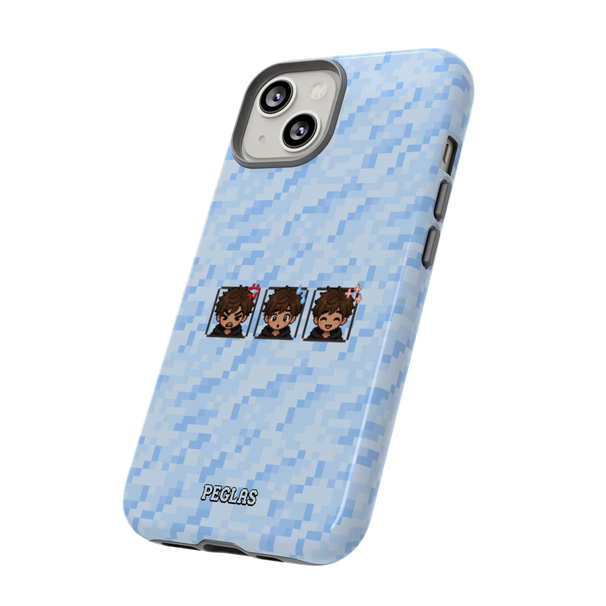 Blue Boy Emojis Blue Tough Phone Case