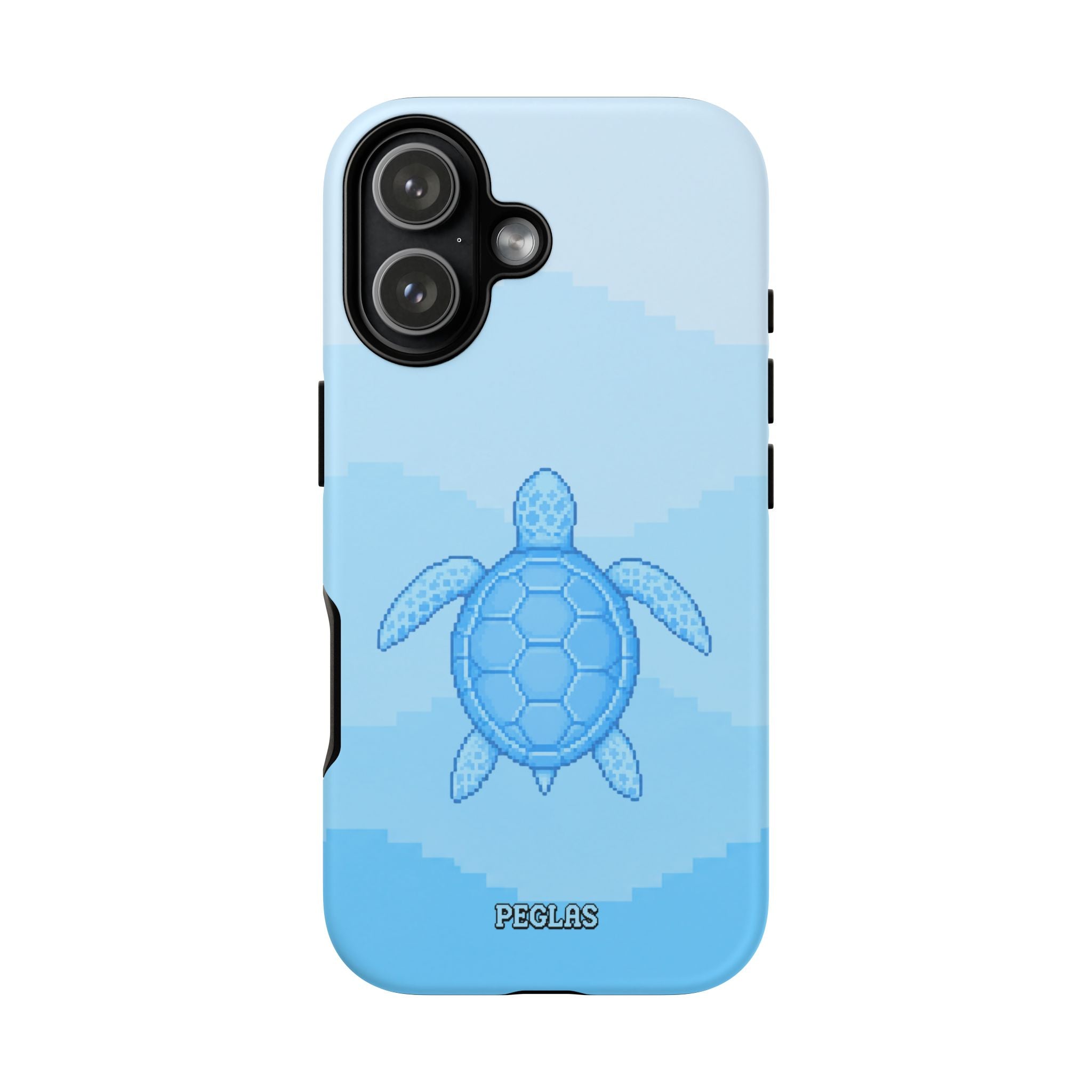 Ocean Blue Sea Turtle Phone Case — Cute Coastal iPhone Protective Cover