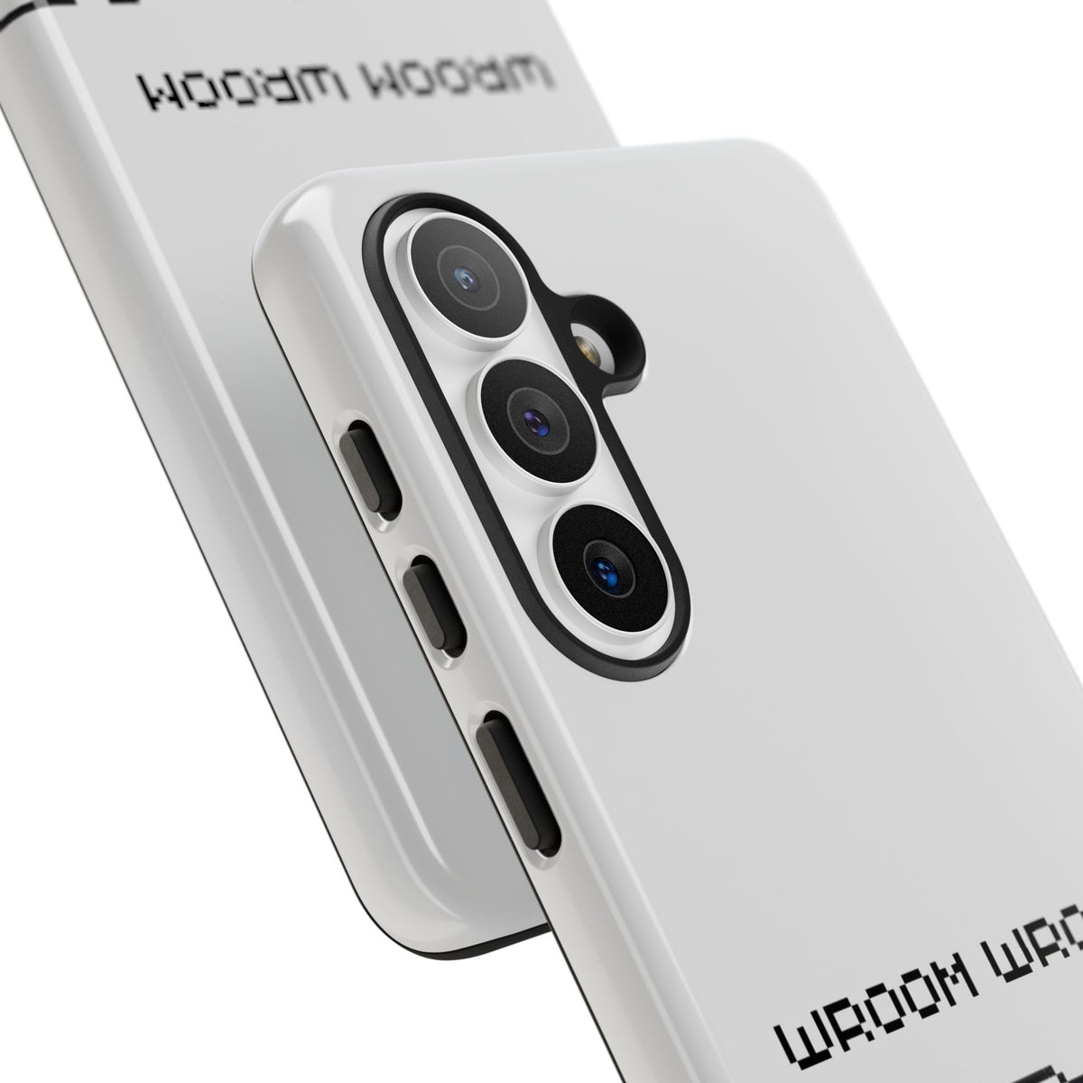 Retro Pixel Cars Phone Case — "Wroom Wroom" Tough Phone Cover