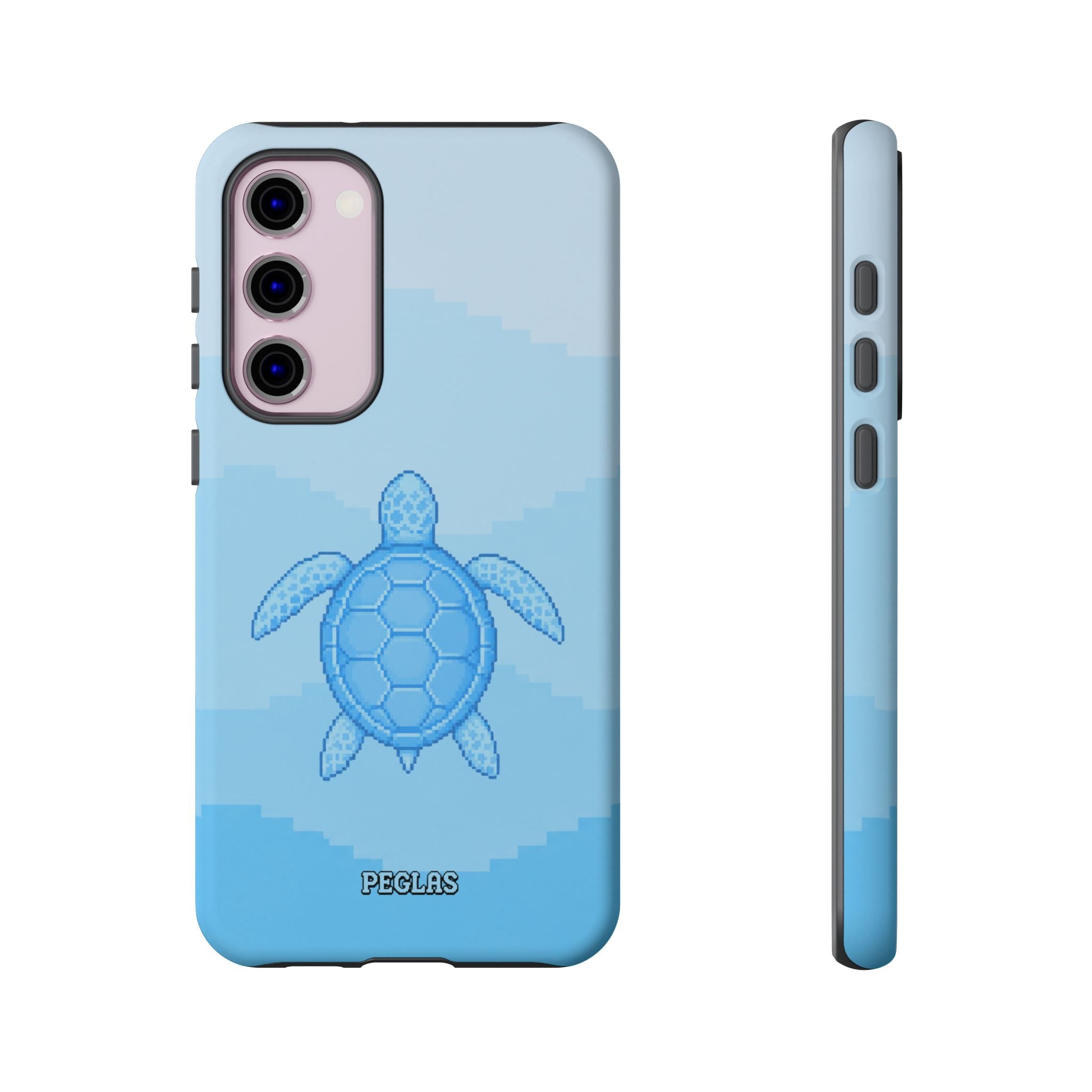 Ocean Blue Sea Turtle Phone Case — Cute Coastal iPhone Protective Cover