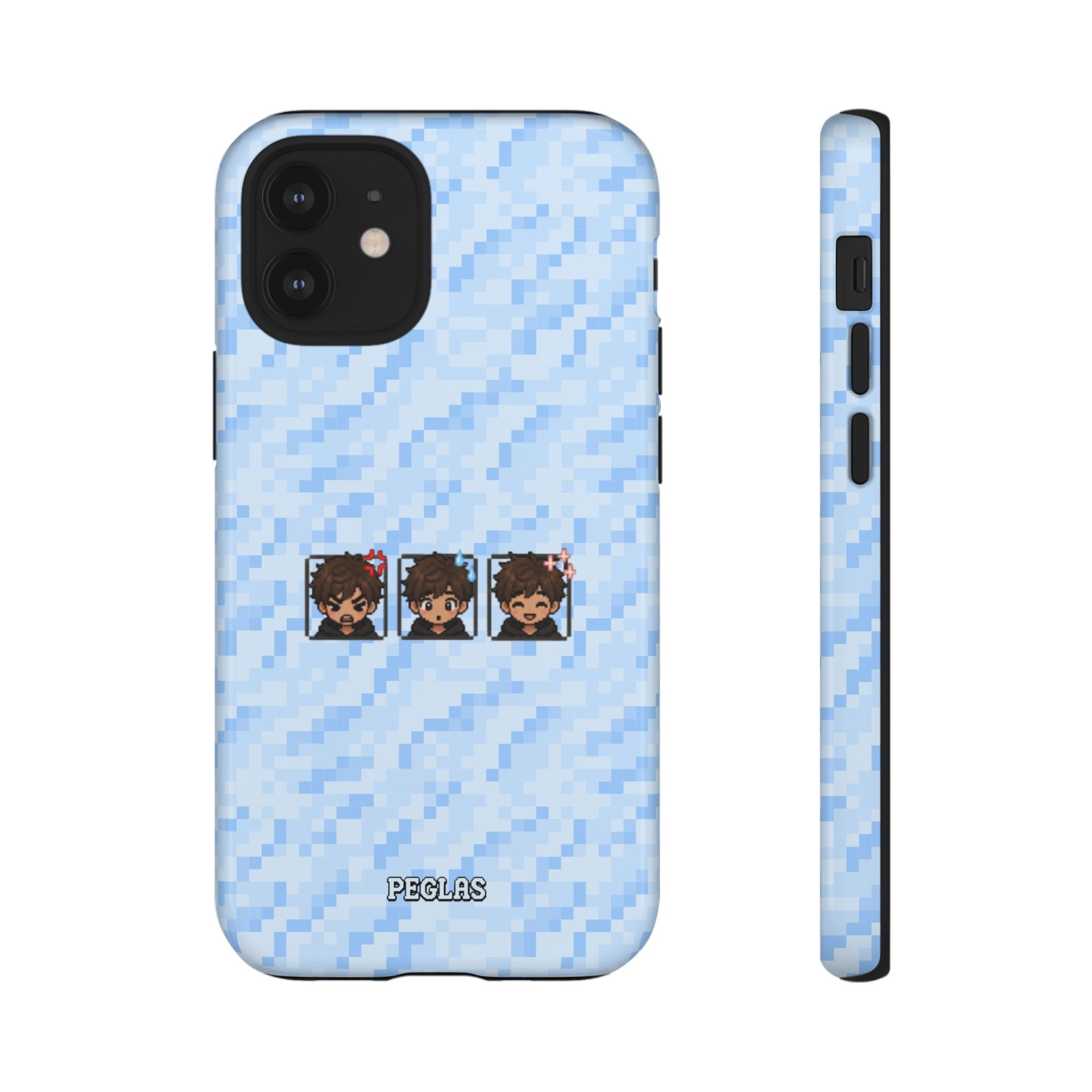 Blue Boy Emojis Blue Tough Phone Case