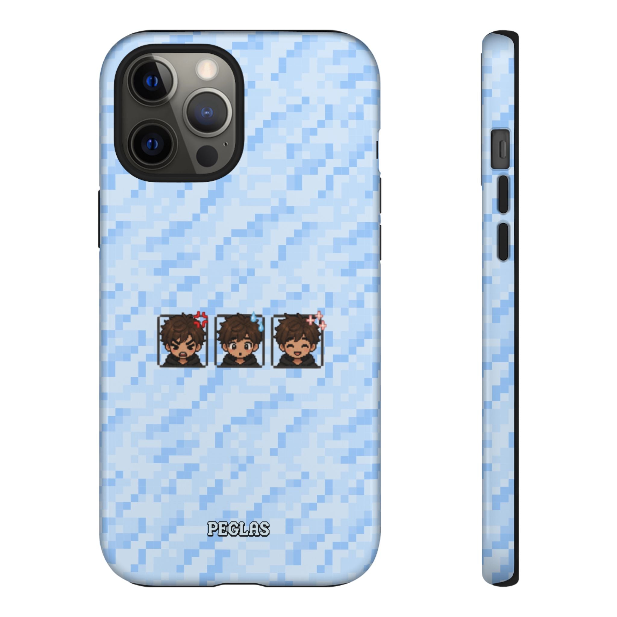 Blue Boy Emojis Blue Tough Phone Case
