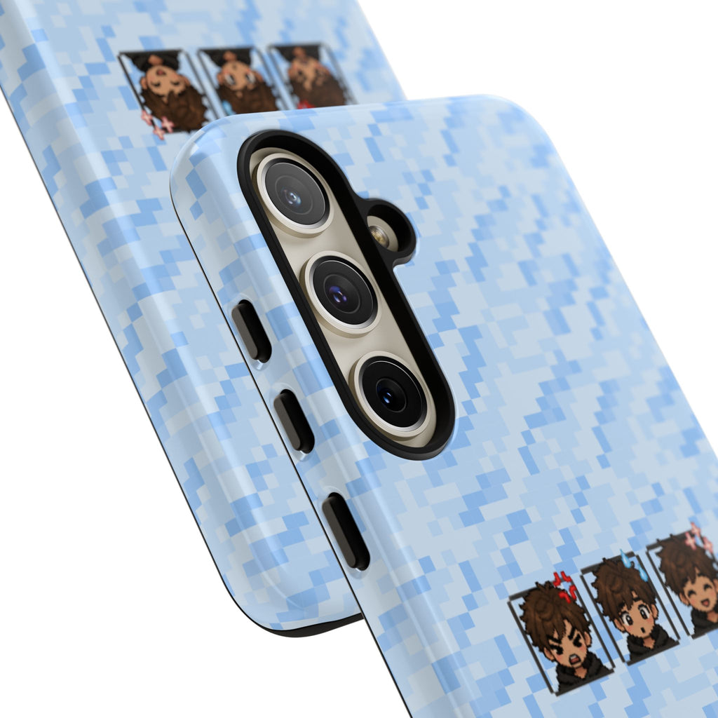 Blue Boy Emojis Blue Tough Phone Case