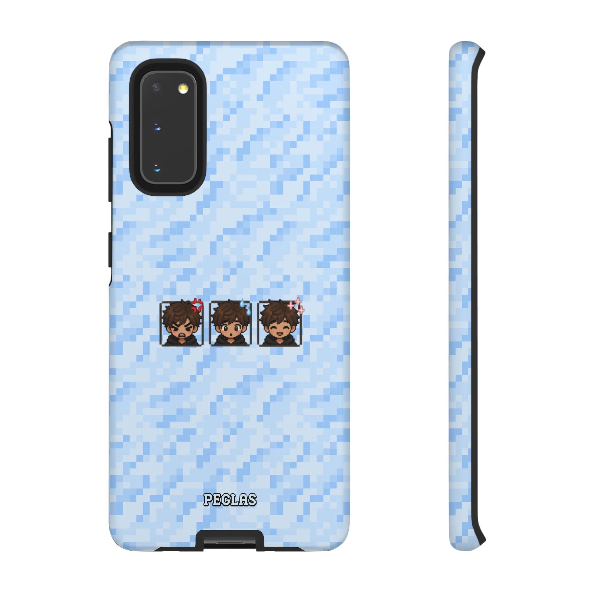 Blue Boy Emojis Blue Tough Phone Case
