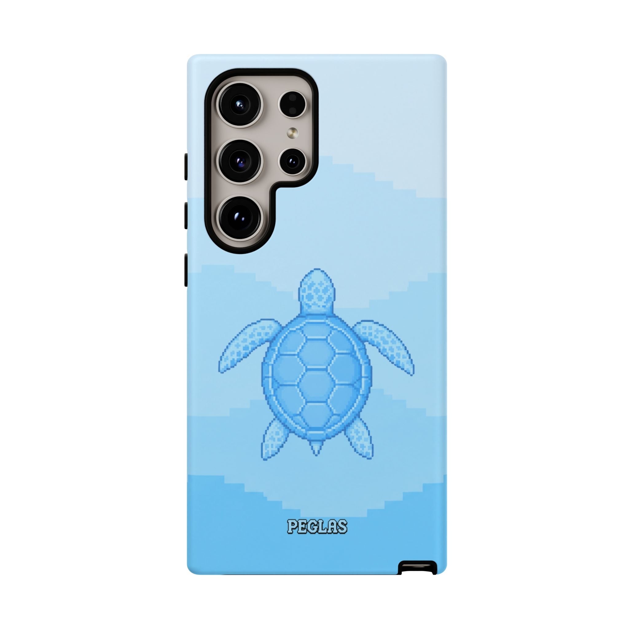 Ocean Blue Sea Turtle Phone Case — Cute Coastal iPhone Protective Cover