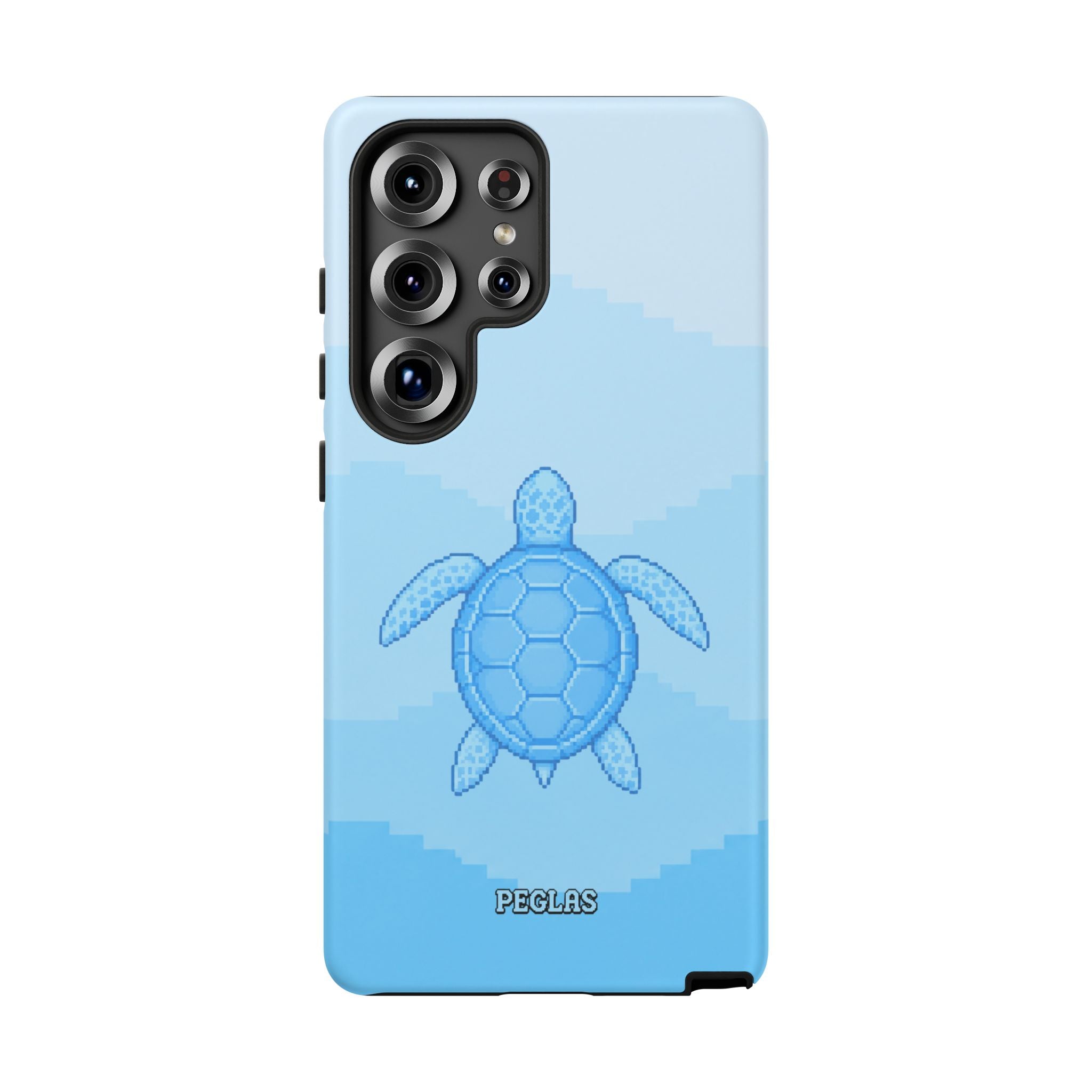 Ocean Blue Sea Turtle Phone Case — Cute Coastal iPhone Protective Cover
