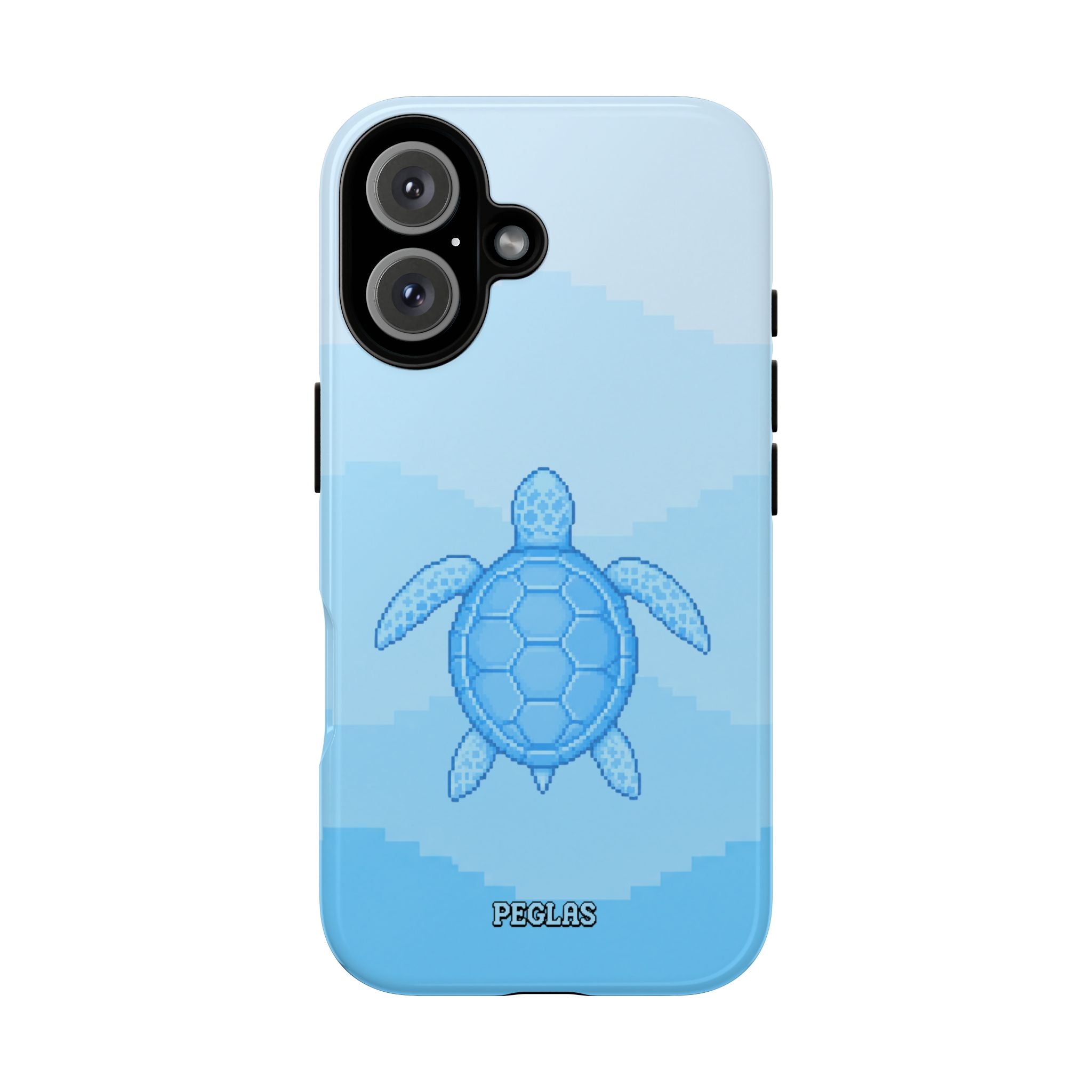 Ocean Blue Sea Turtle Phone Case — Cute Coastal iPhone Protective Cover