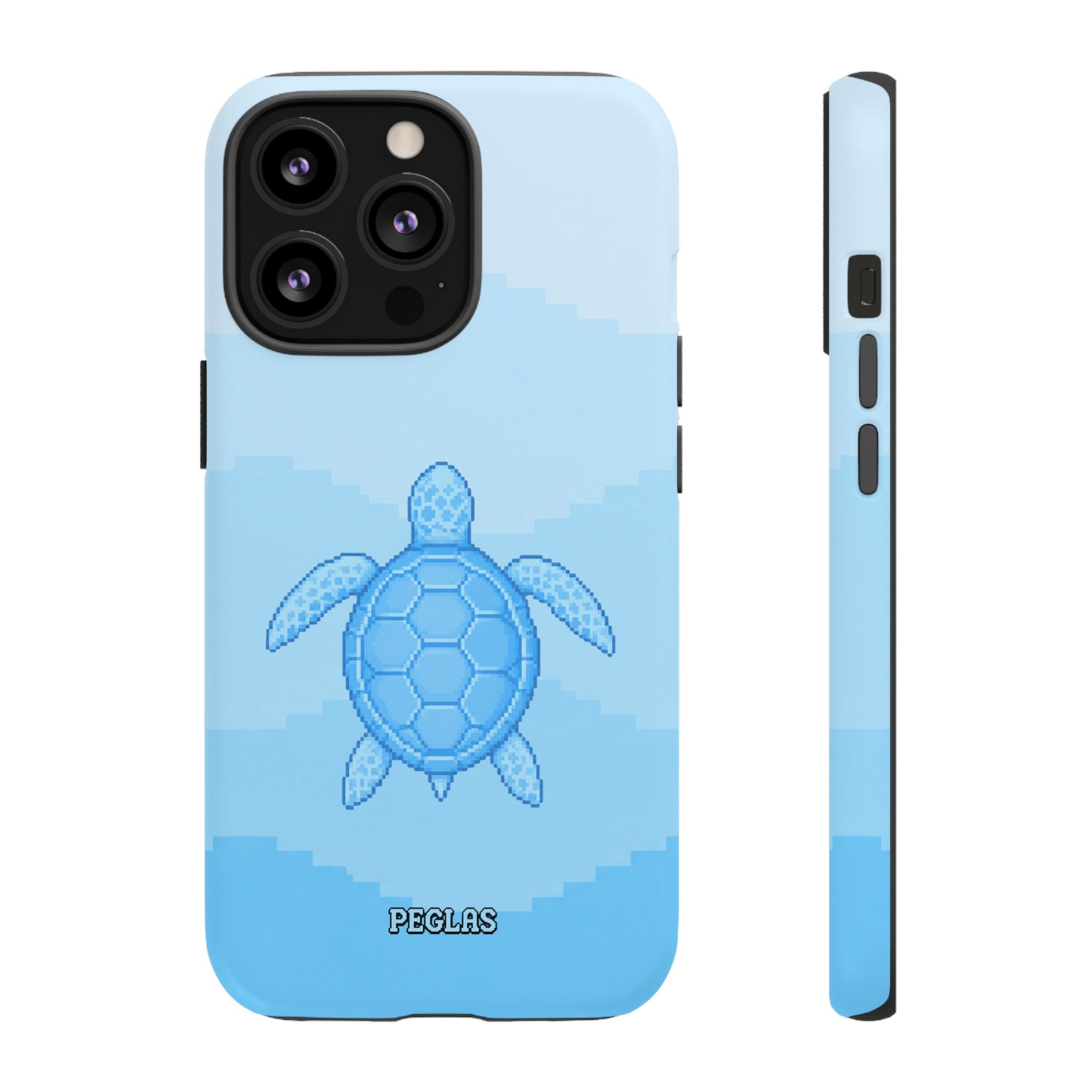 Ocean Blue Sea Turtle Phone Case — Cute Coastal iPhone Protective Cover