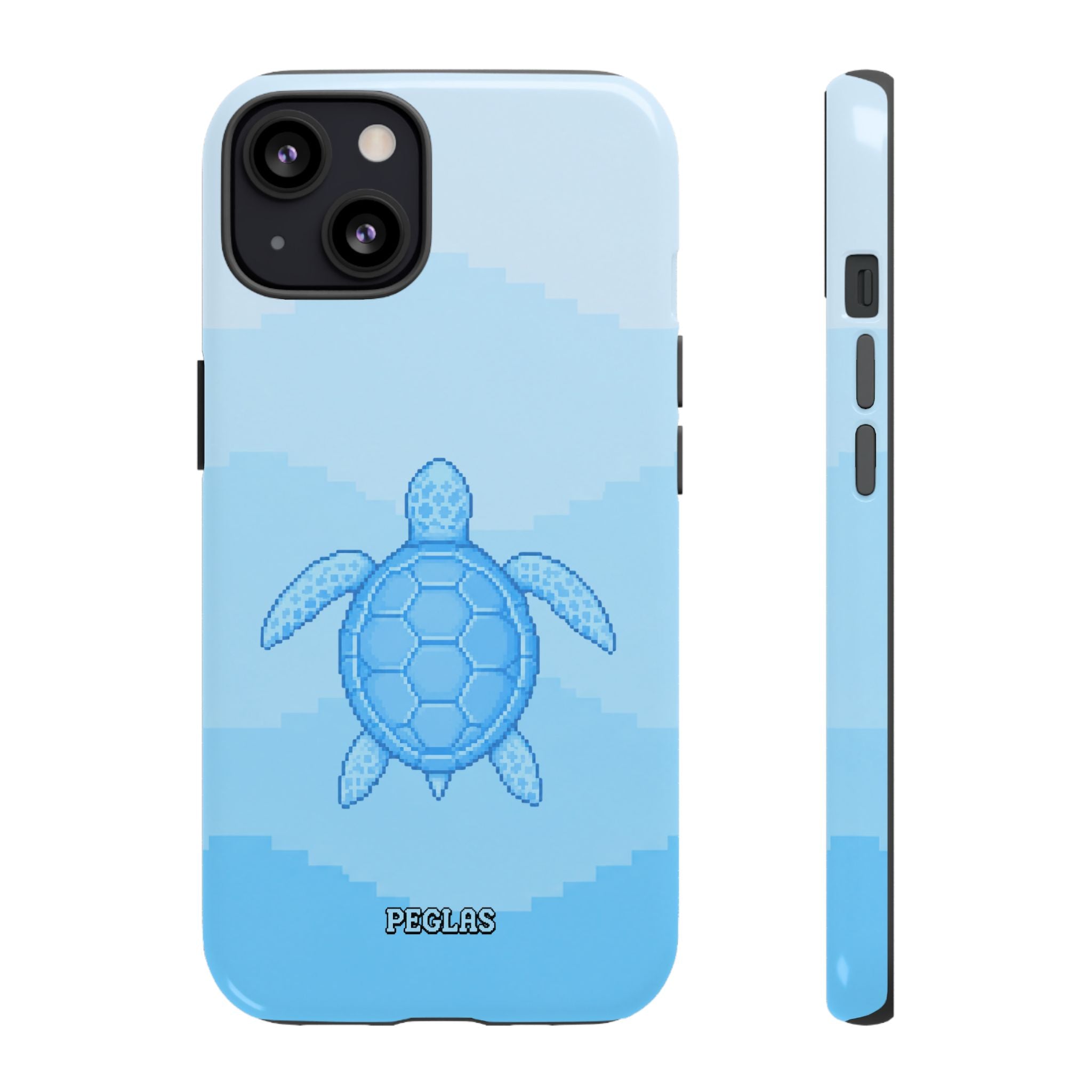 Ocean Blue Sea Turtle Phone Case — Cute Coastal iPhone Protective Cover