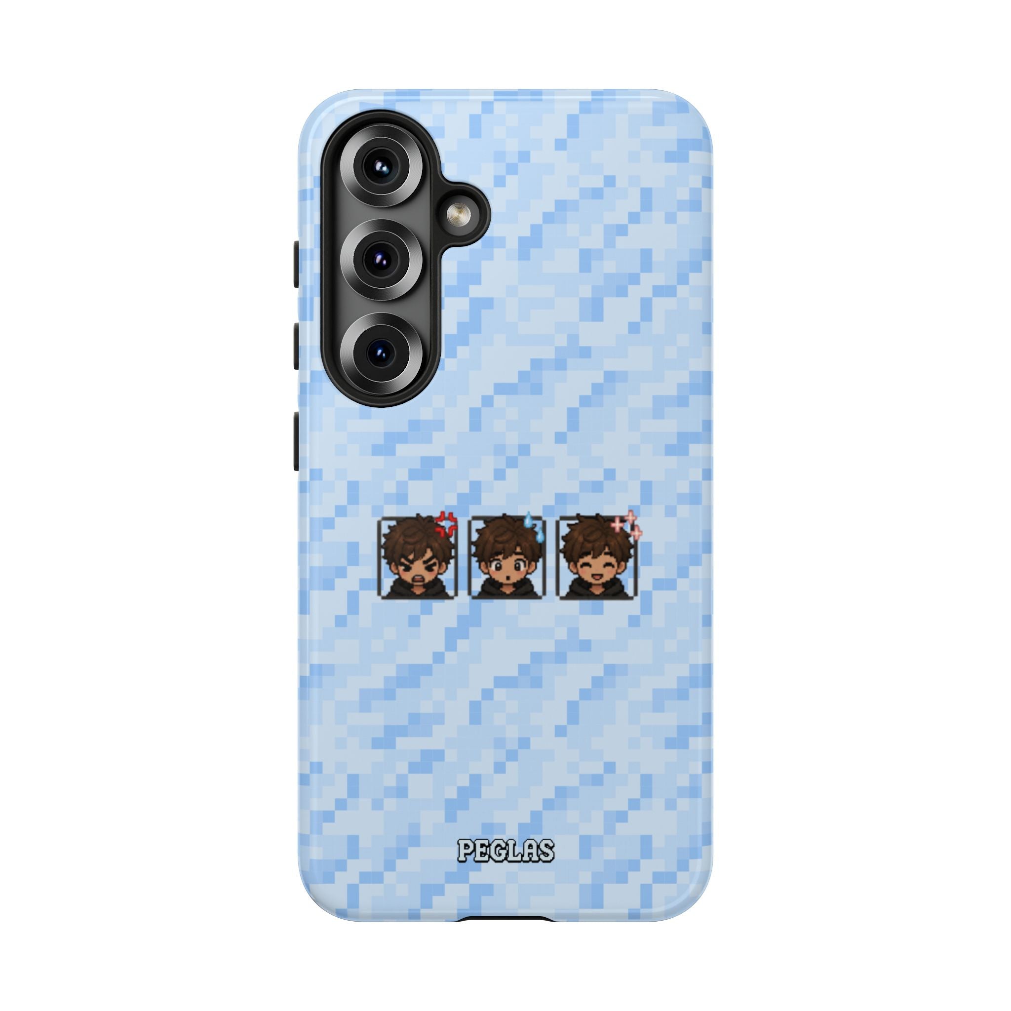 Blue Boy Emojis Blue Tough Phone Case