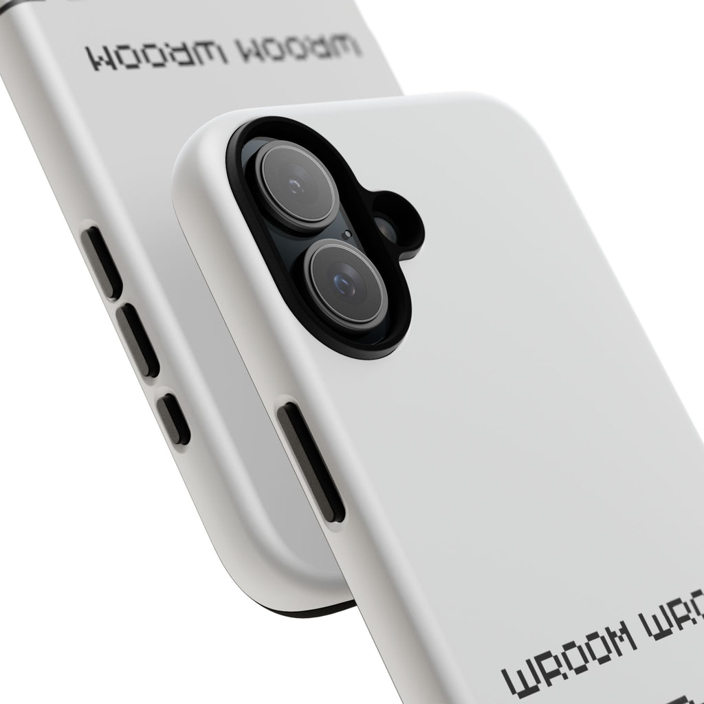 Retro Pixel Cars Phone Case — "Wroom Wroom" Tough Phone Cover