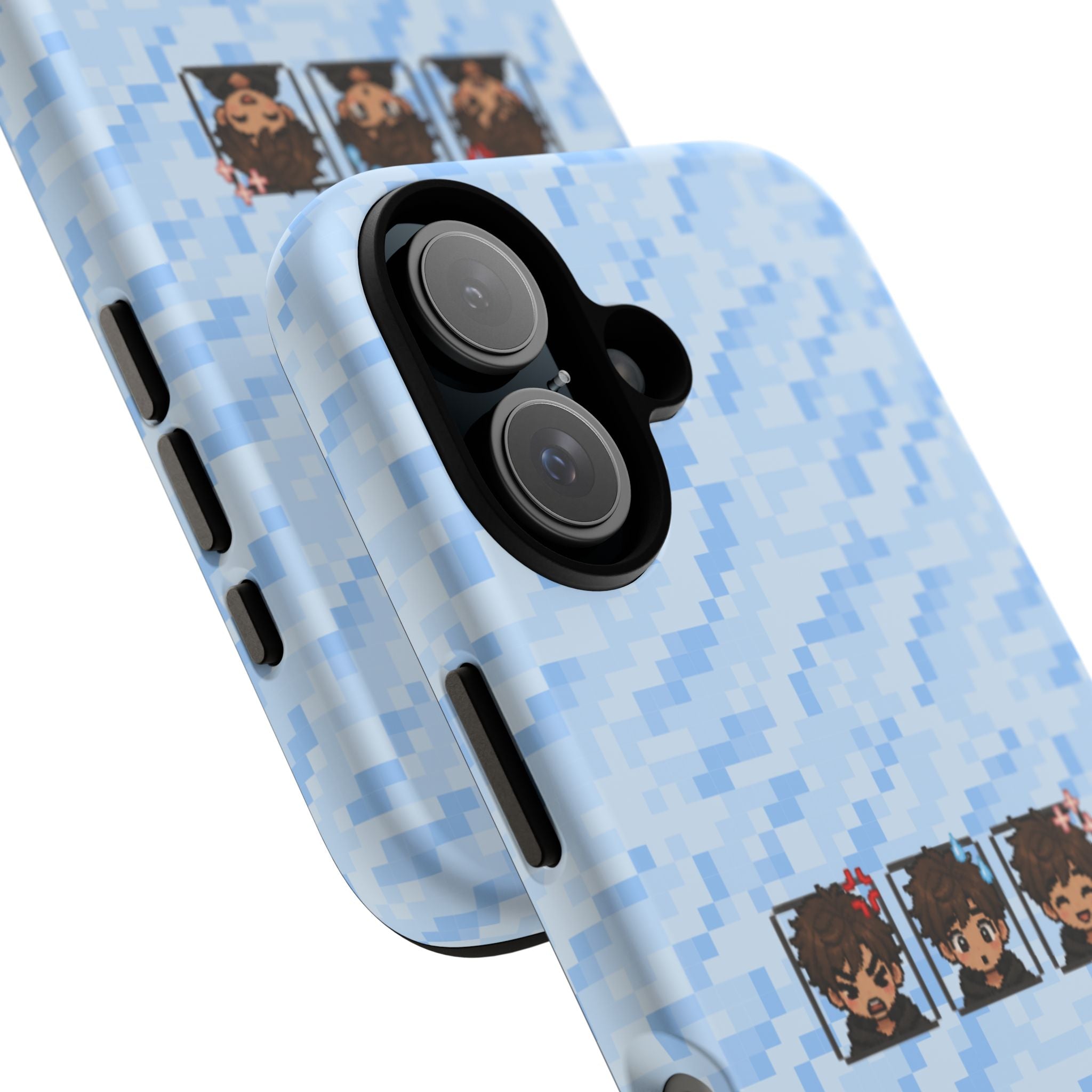 Blue Boy Emojis Blue Tough Phone Case