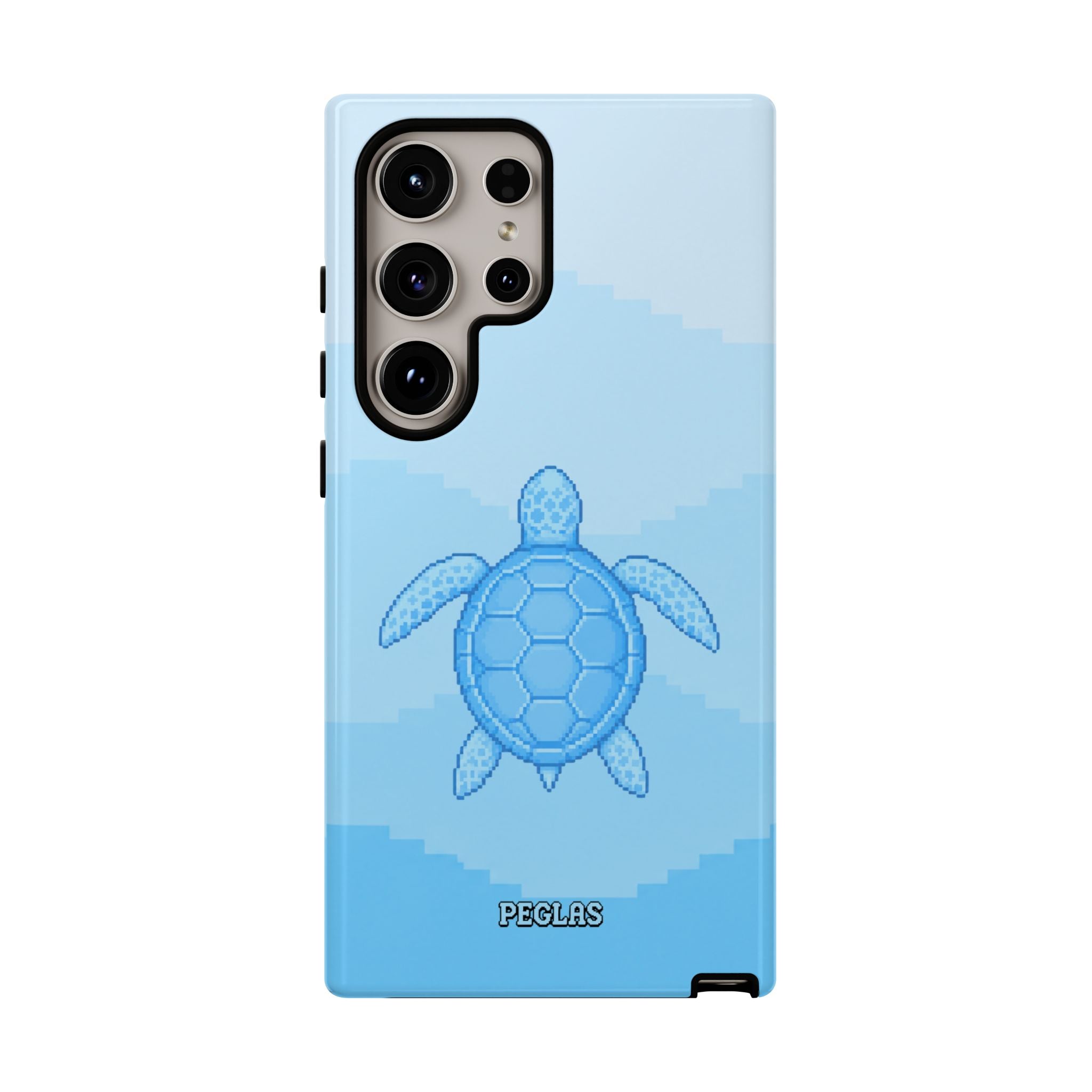 Ocean Blue Sea Turtle Phone Case — Cute Coastal iPhone Protective Cover
